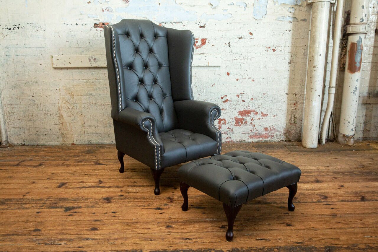 Xlmoebel Sessel Chesterfield Sessel mit Textilpolsterung in elegantem Design (Sessel), Hergestellt in Europa