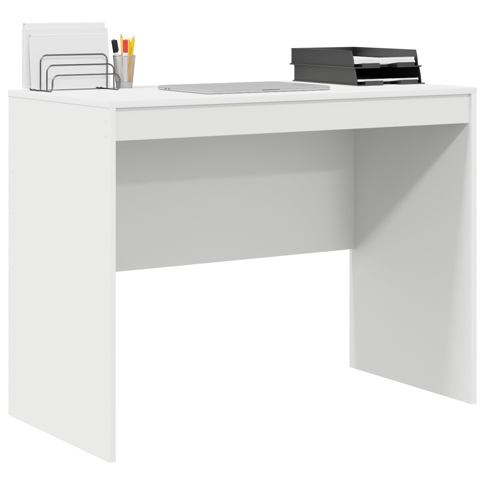 vidaXL Schreibtisch Schreibtisch Weiß 100 x 50 x 76 cm (1-St) günstig online kaufen