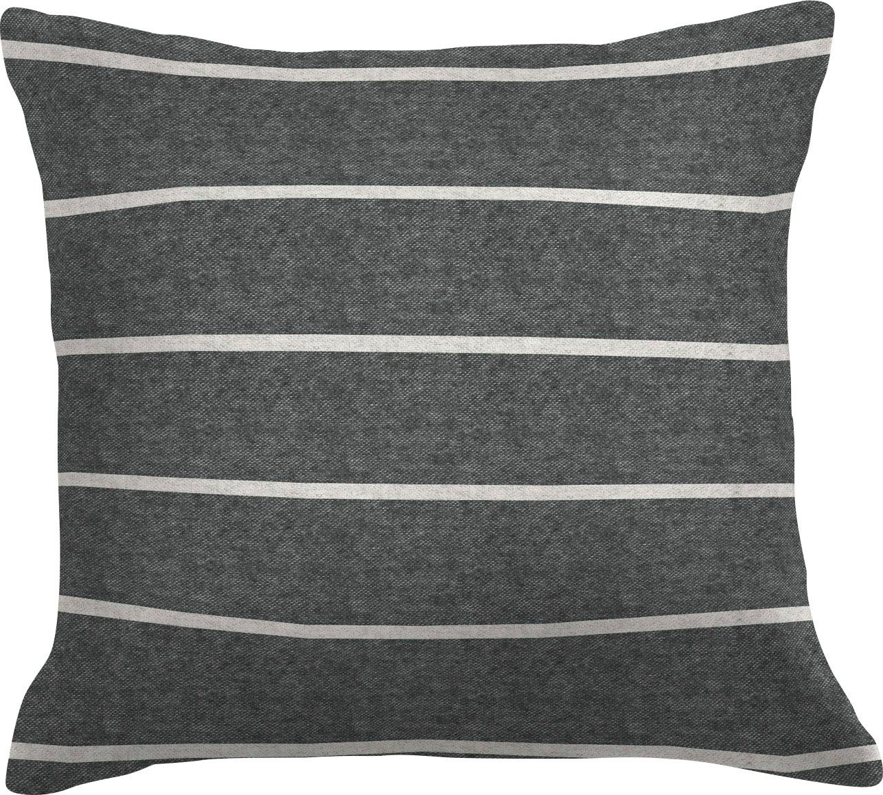 TOM TAILOR HOME Wendebettwäsche SHADE in Gr. 135x200 oder 155x220 cm, Flanell, 2 teilig, Flanell kuschelig warm im Winter, gestreifte Bettwäsche aus Baumwolle