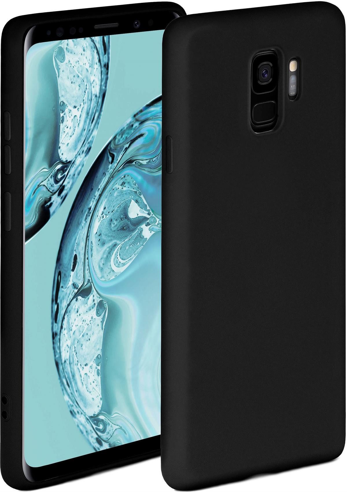 ONEFLOW Handyhülle ONEFLOW® Soft Case für Samsung Galaxy S9, Hülle aus Silikon, Back Cover mit Kameraschutz, weiche Silikonhülle