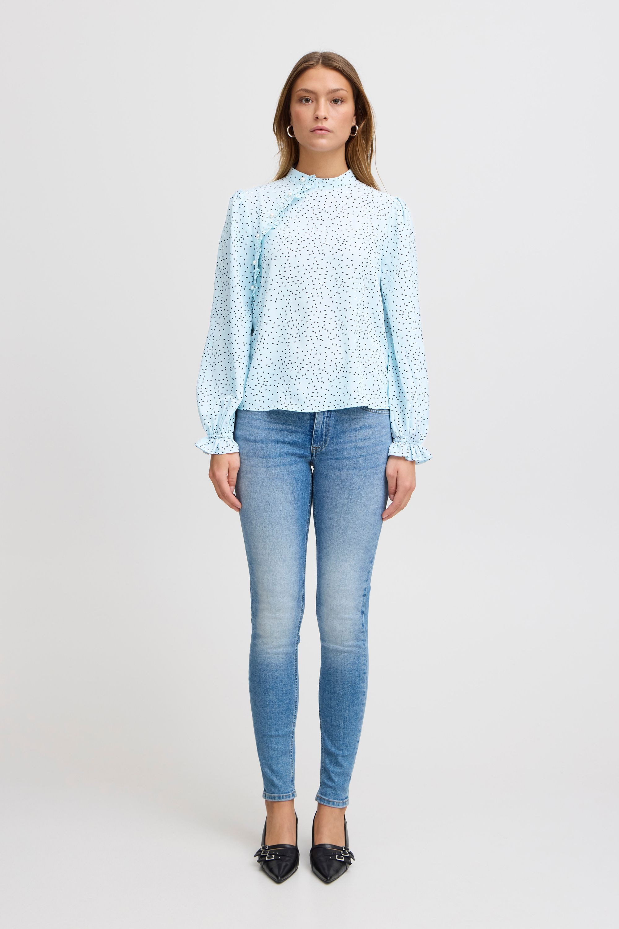 Ichi Langarmbluse IXTANYA LS Modische Bluse günstig online kaufen
