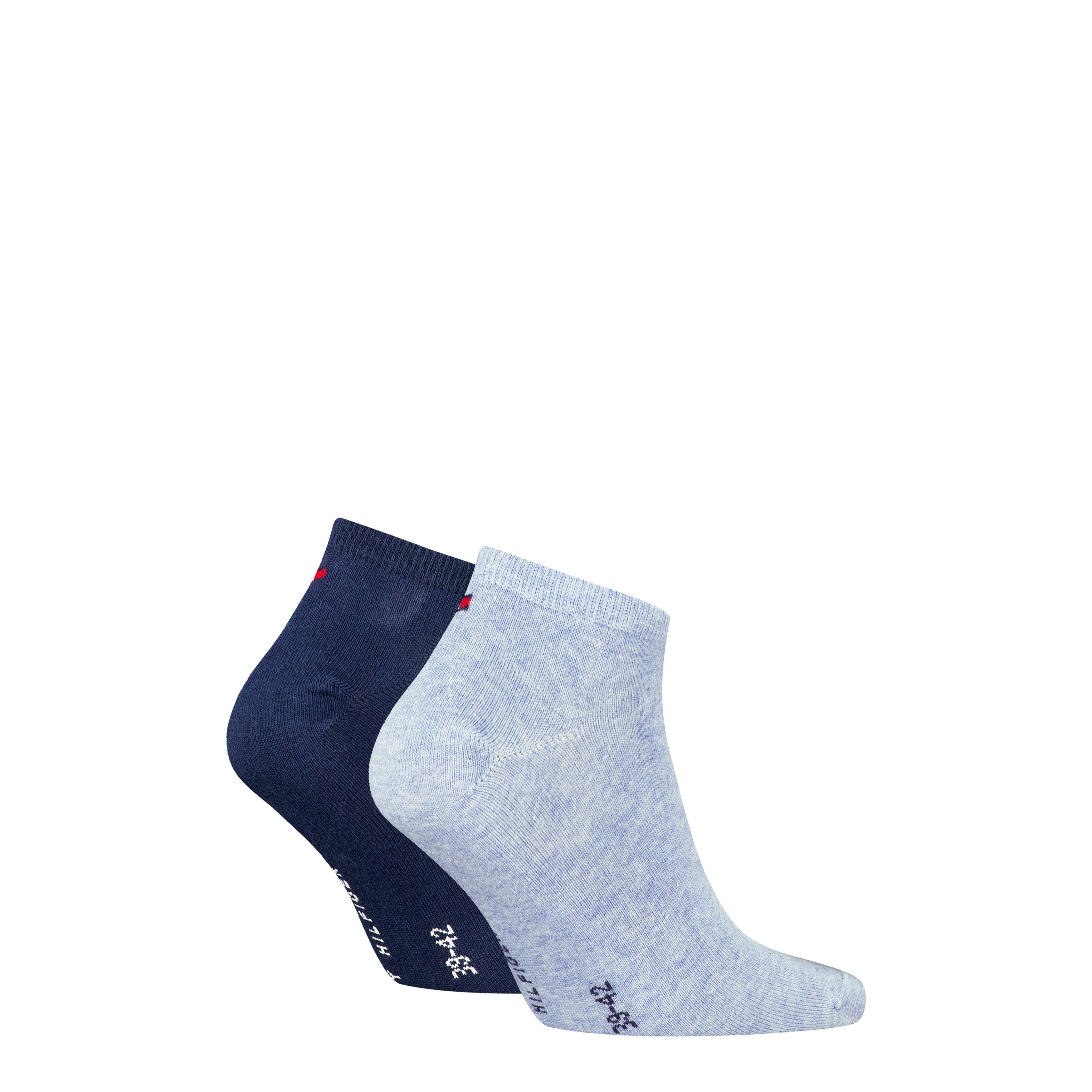 Tommy Hilfiger Sneakersocken TH MEN SNEAKER 2P (2 Paar) mit schmalem Rippen günstig online kaufen