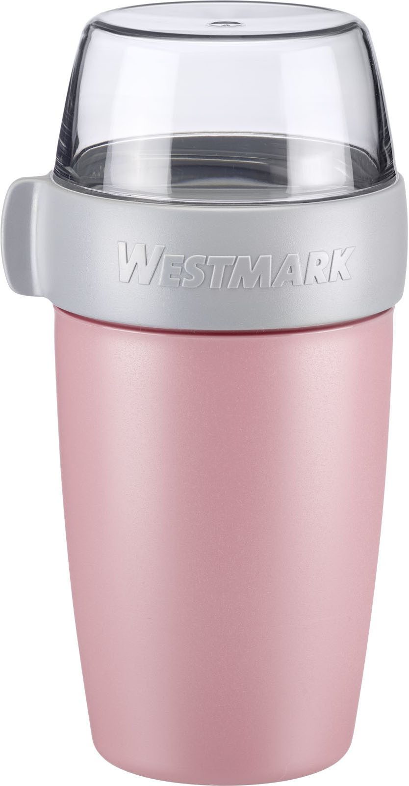 WESTMARK Mehrwegbecher, Kunststoff, (1-tlg), Joghurt-, Müsli-, Lunchbehälter, To Go, 200 + 500 ml, Made in Germany