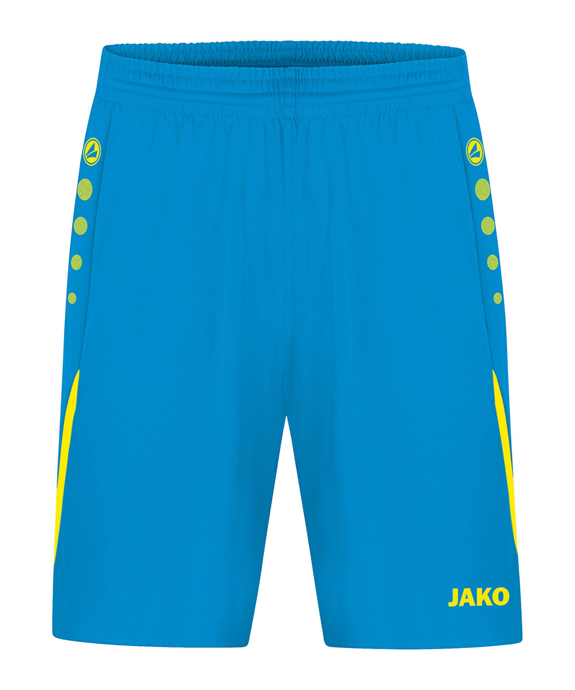 Jako Sporthose Challenge Short blaugelb