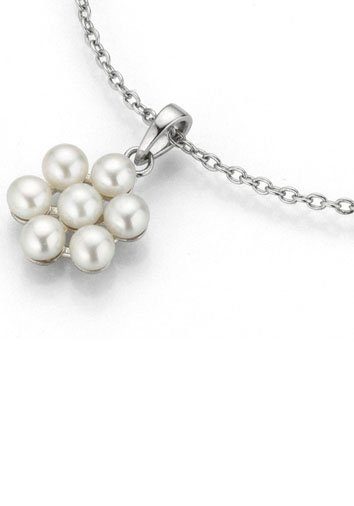 Kette mit Anhänger Schmuck Geschenk, Blume