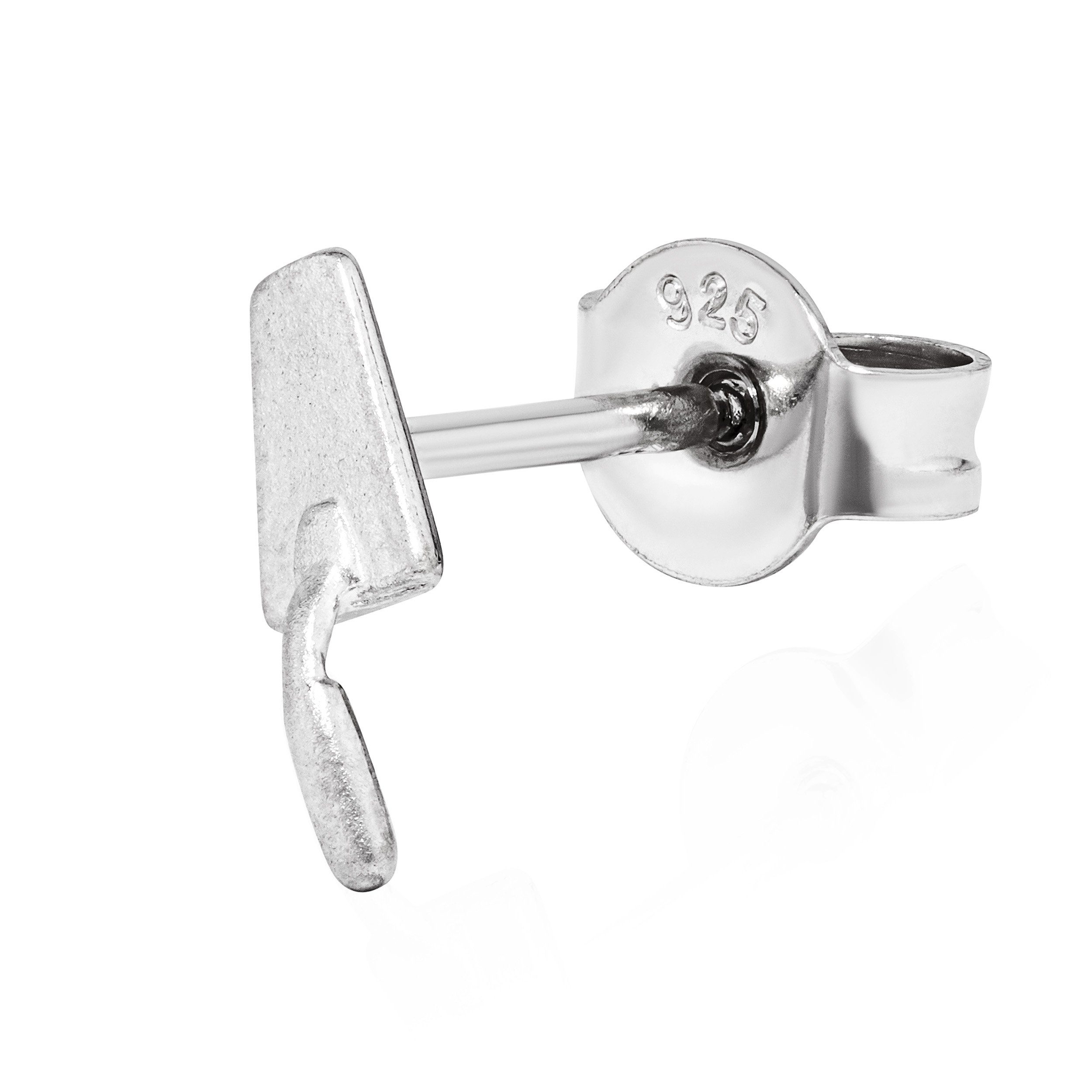 NKlaus Single-Ohrstecker mit Ohrklemme Einzel Ohrstecker günstig online kaufen