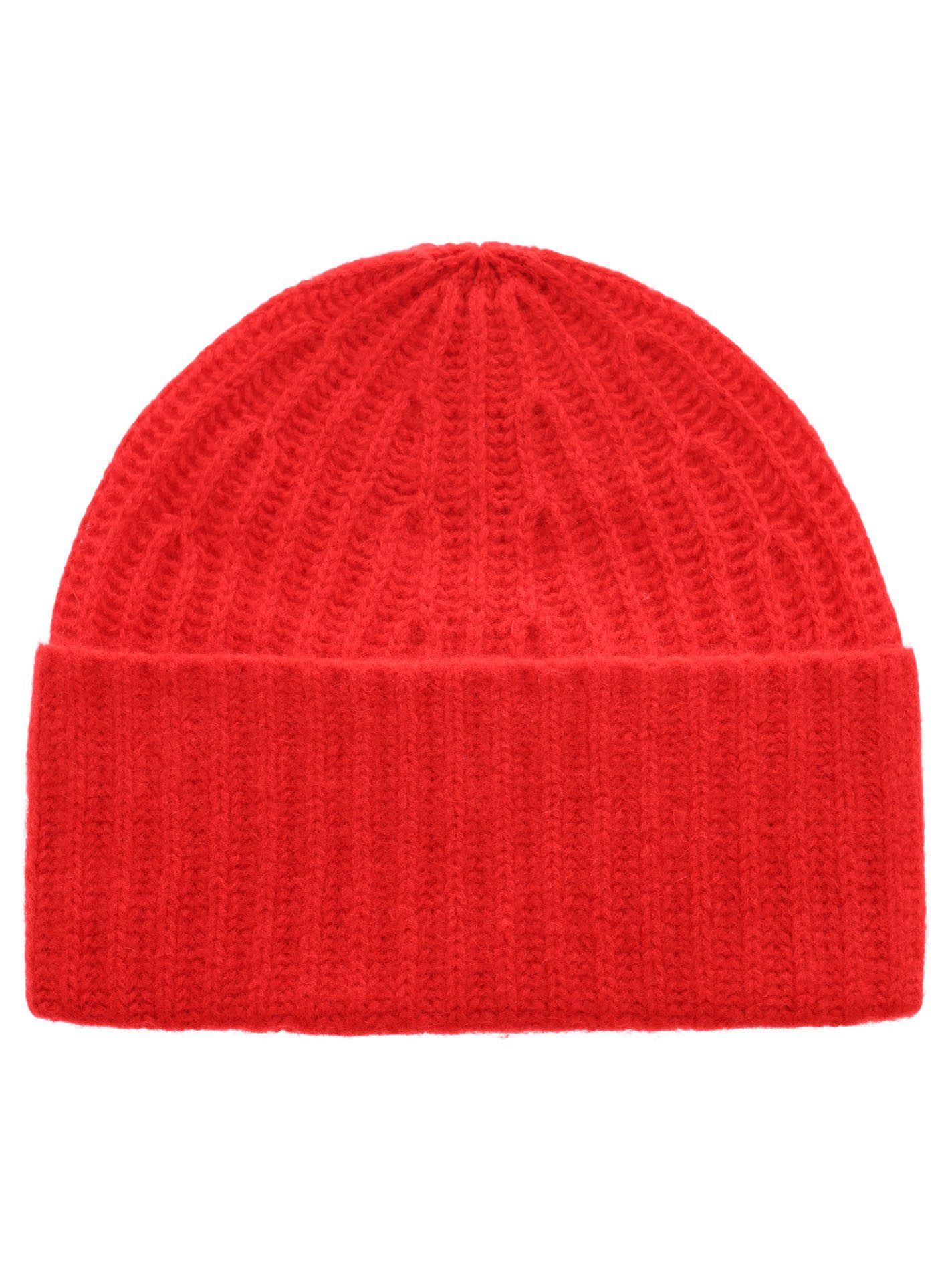 Zwillingsherz Strickmütze 100% Kaschmir Grobstrick Mütze "Uni" günstig online kaufen