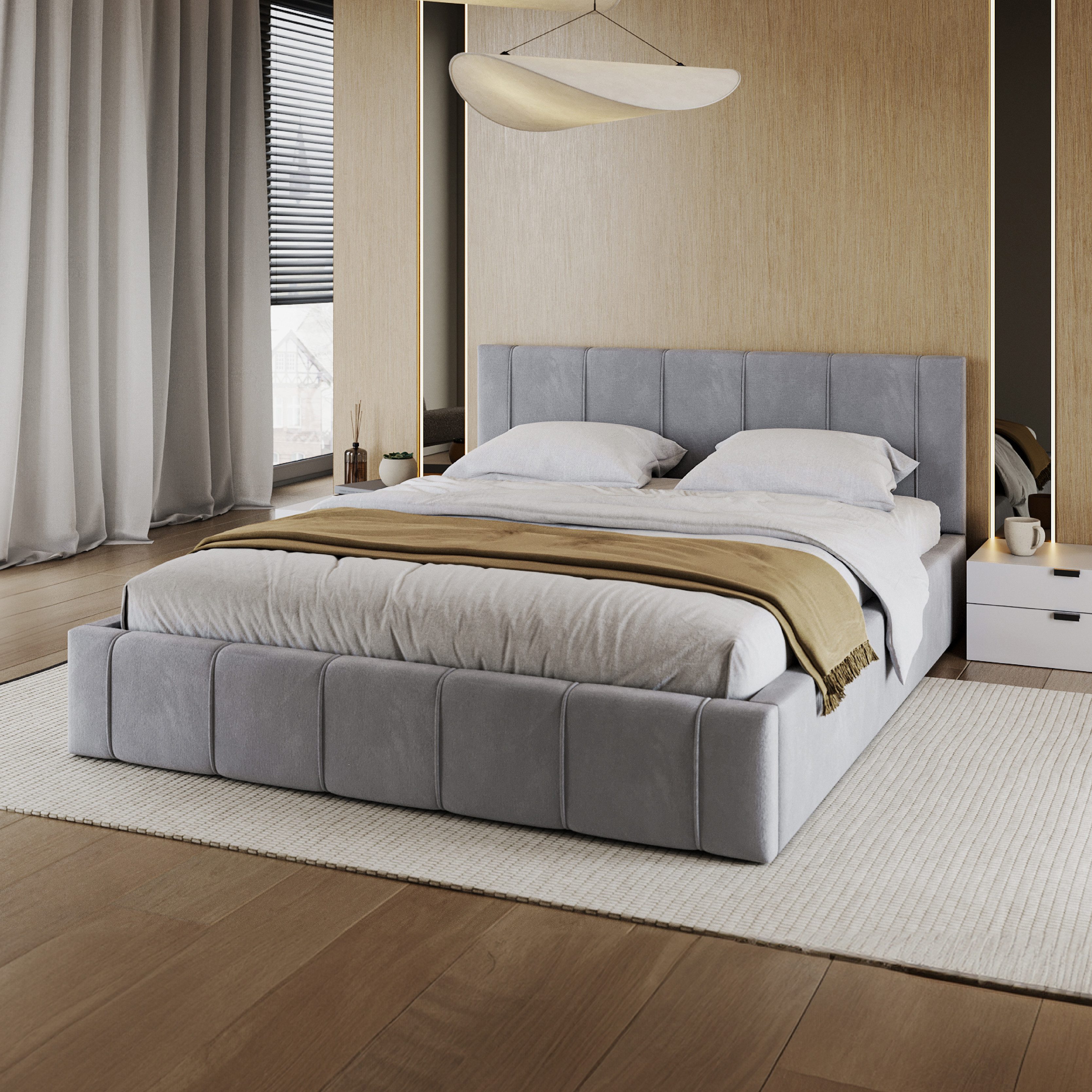 FDM Polsterbett FLORIDA Bettgestell 90x200, 120x200, günstig online kaufen