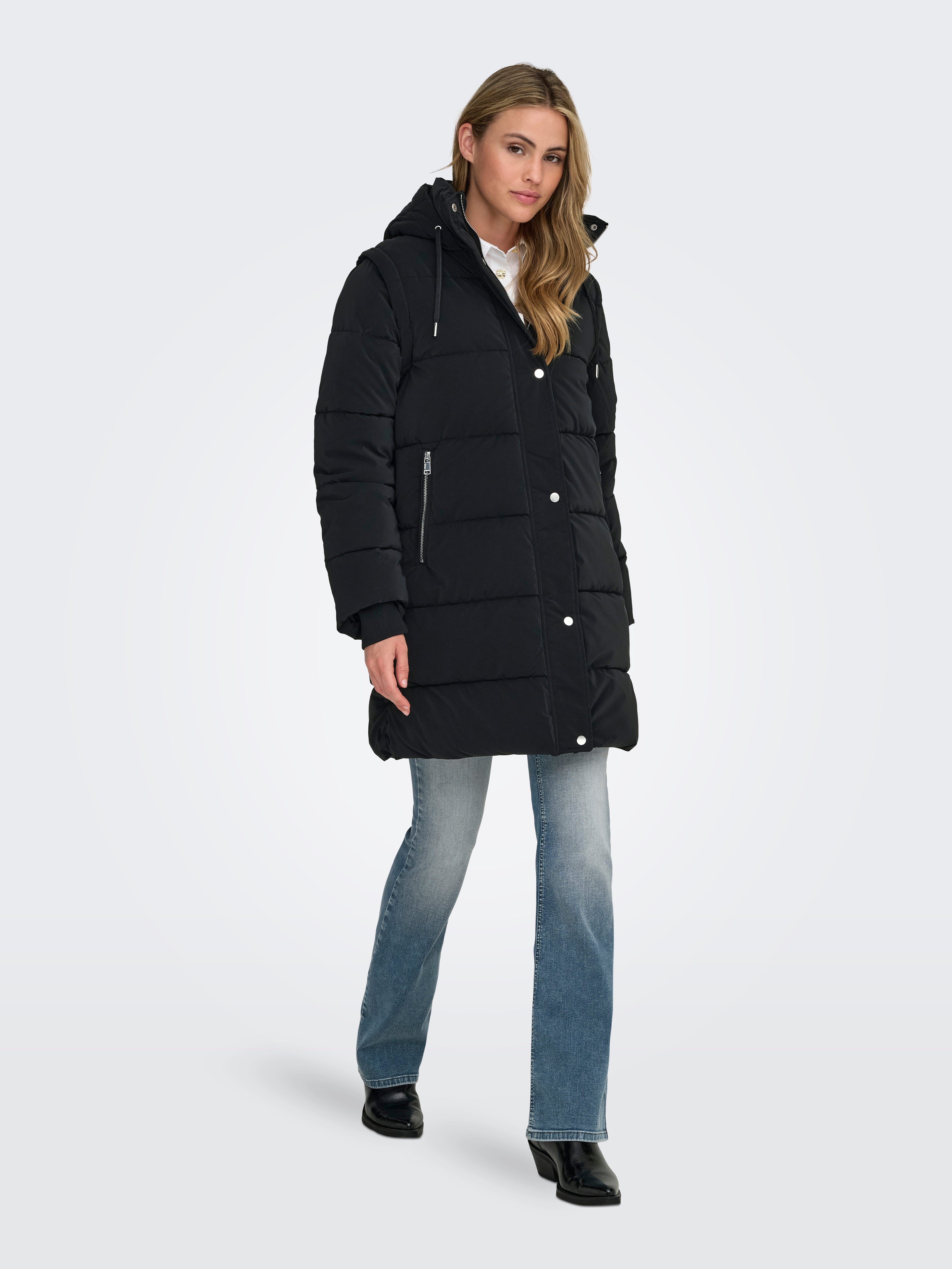 ONLY Steppmantel ONLDIXIE LIFE 2IN1 PUFFER COAT CC OTW Kunstfaser – Bild 5 von 5