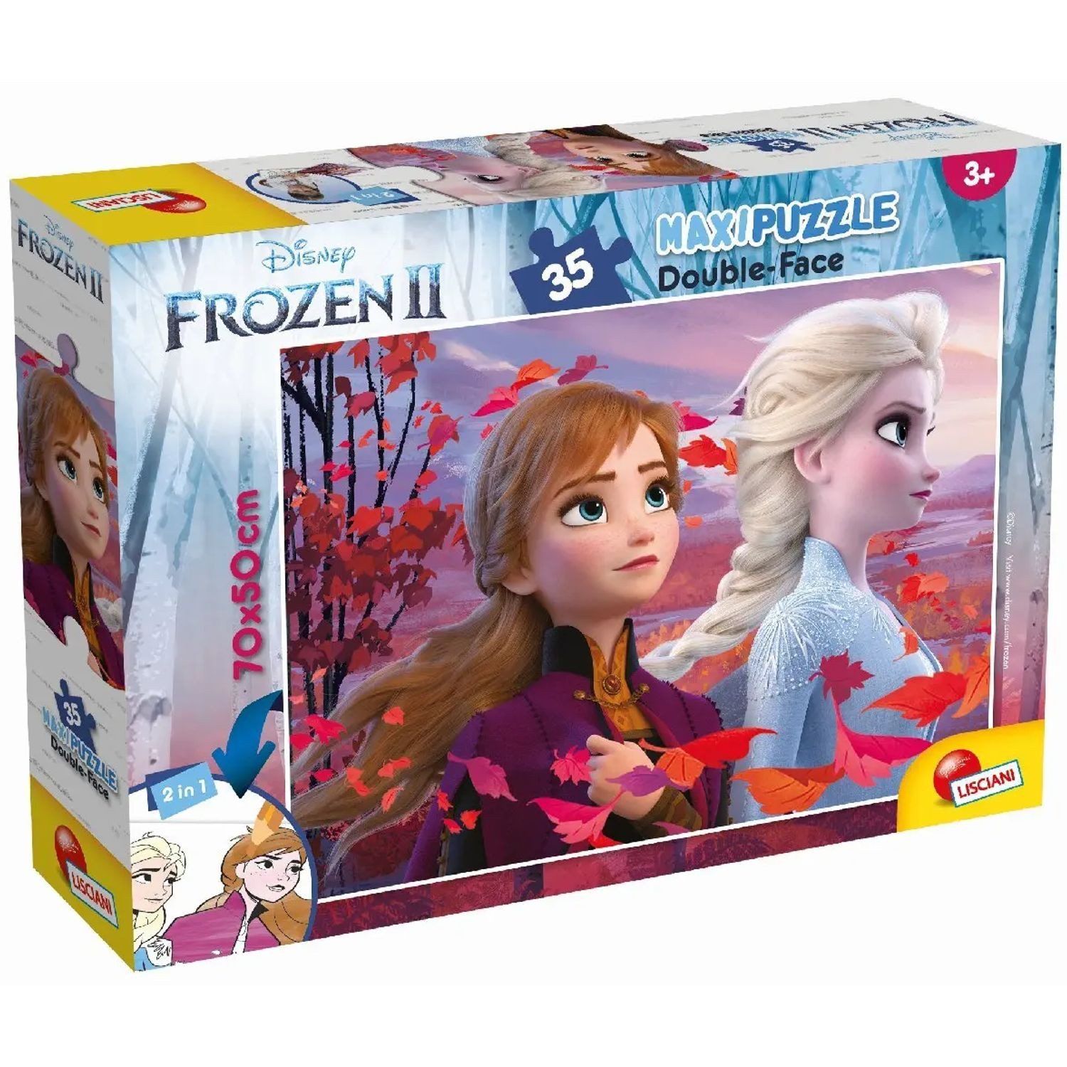 Puzzle Disney Puzzle Df Maxi Floor 35 Frozen 2 (Puzzle), 49 Puzzleteile