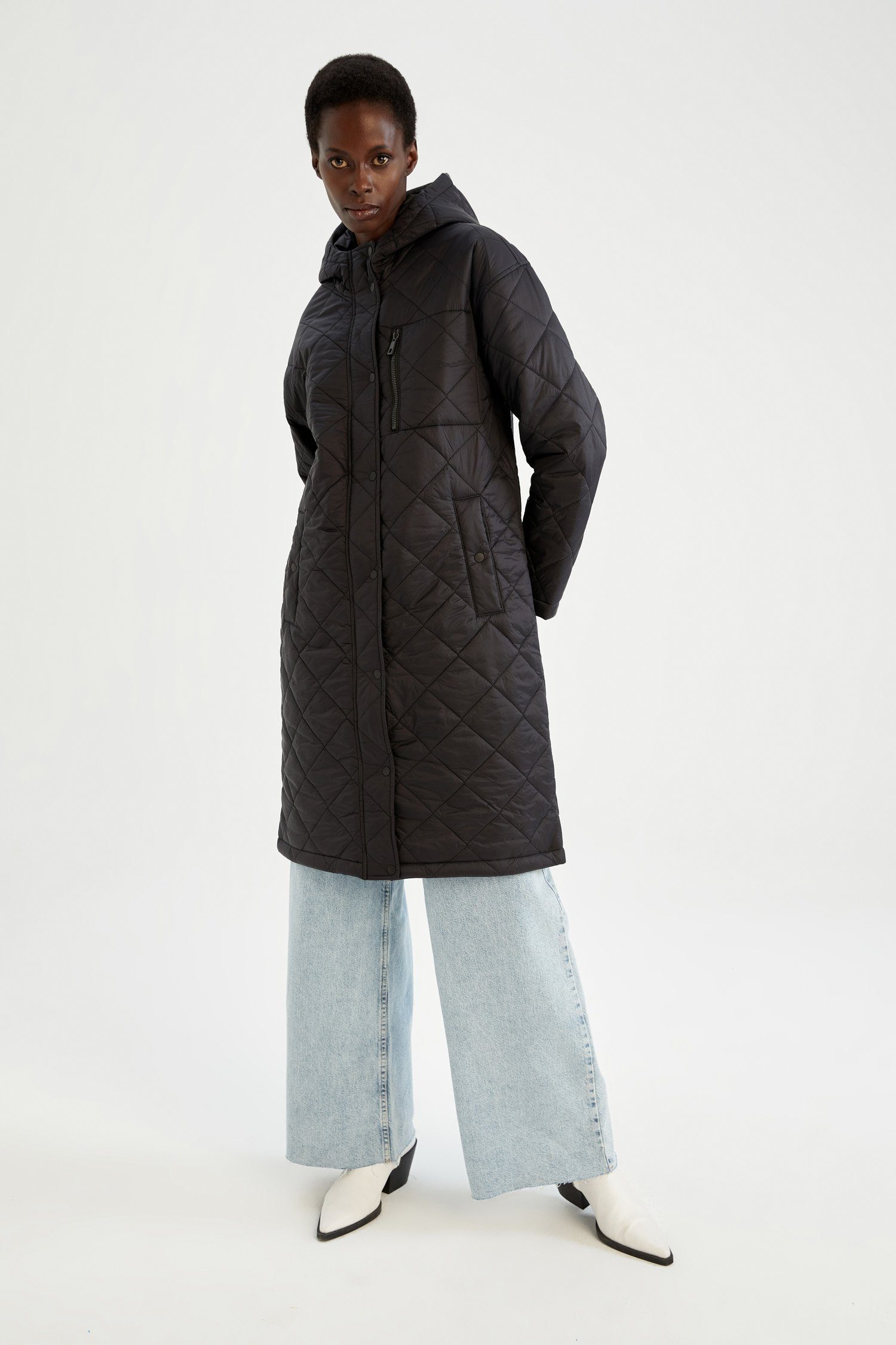 DeFacto Parka Wintermantel OVERSIZE FIT