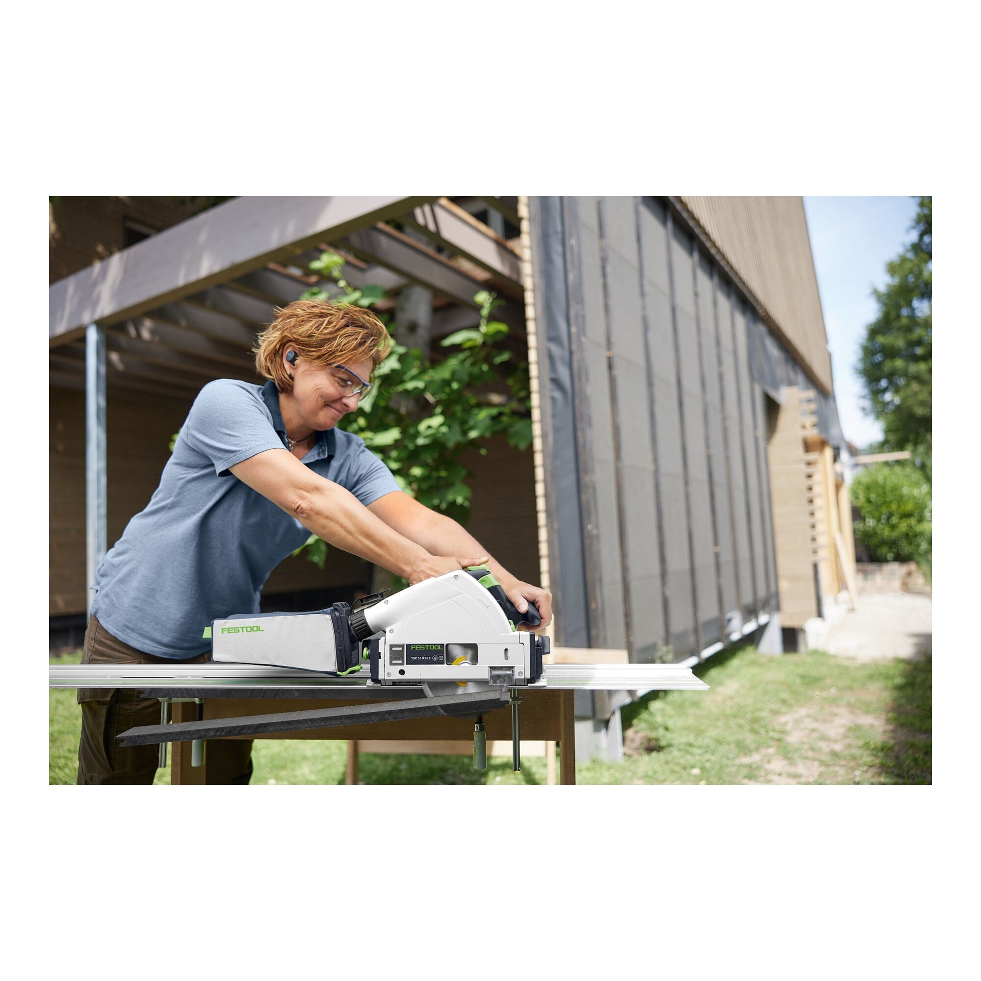 FESTOOL Akku-Tauchsäge Festool Akku-Tauchsäge TSC 55 KSEB-Basic