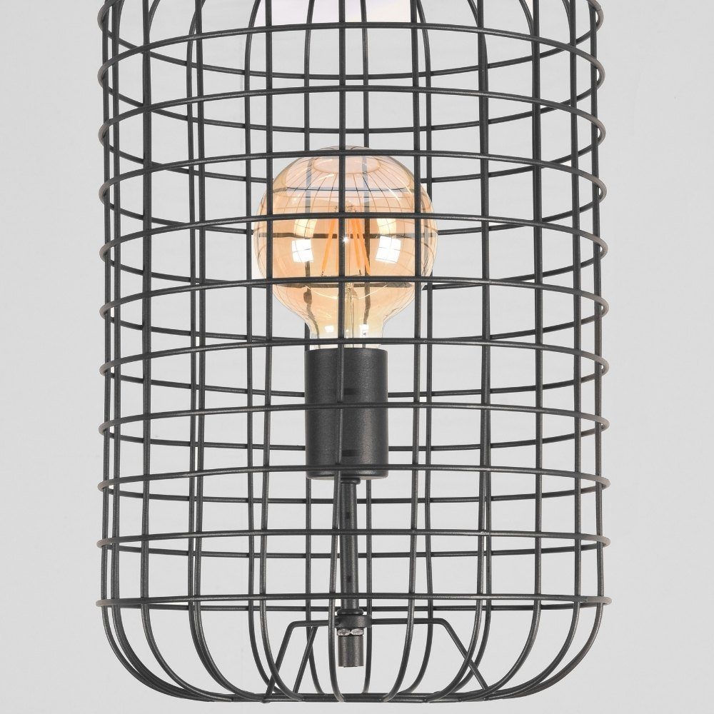 Leuchtmittel Tischleuchte Angabe, warmweiss, aus Tischleuchte, Nachttischlampe, Tischlampe Lys Nein, enthalten: famlights in E27, Tischleuchte, Metall Schwarz keine