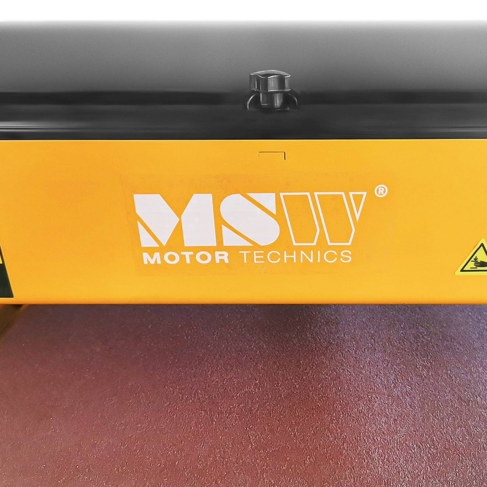 MSW Stand-Bandschleifer elektrische Bandschleifmaschine für Holz Metall Staubabsaugung 1500 W