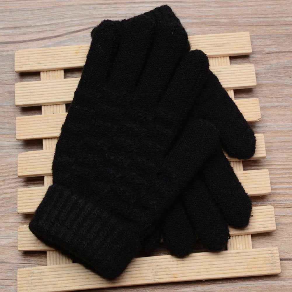 Handschuhe Baumwollhandschuhe Winter Damen CTGtree Strickhandschuhe Touchscreen Warm