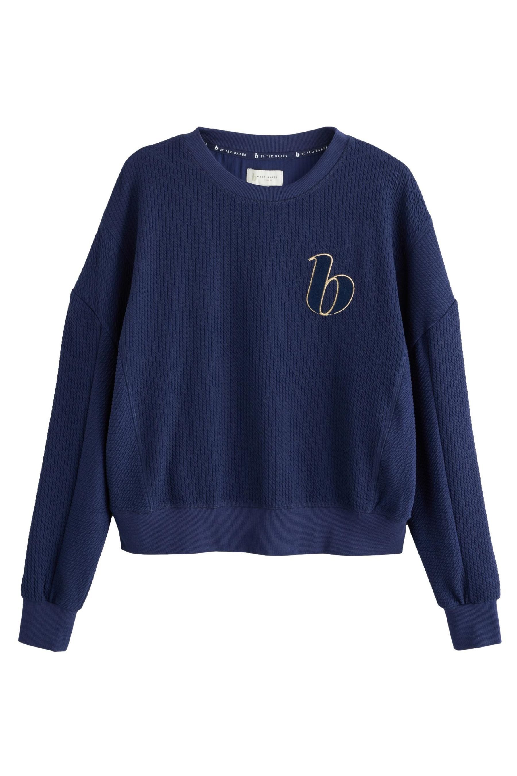 B by Ted Baker Sweater B by Ted Baker Loungetop in Knitteroptik (1-tlg)