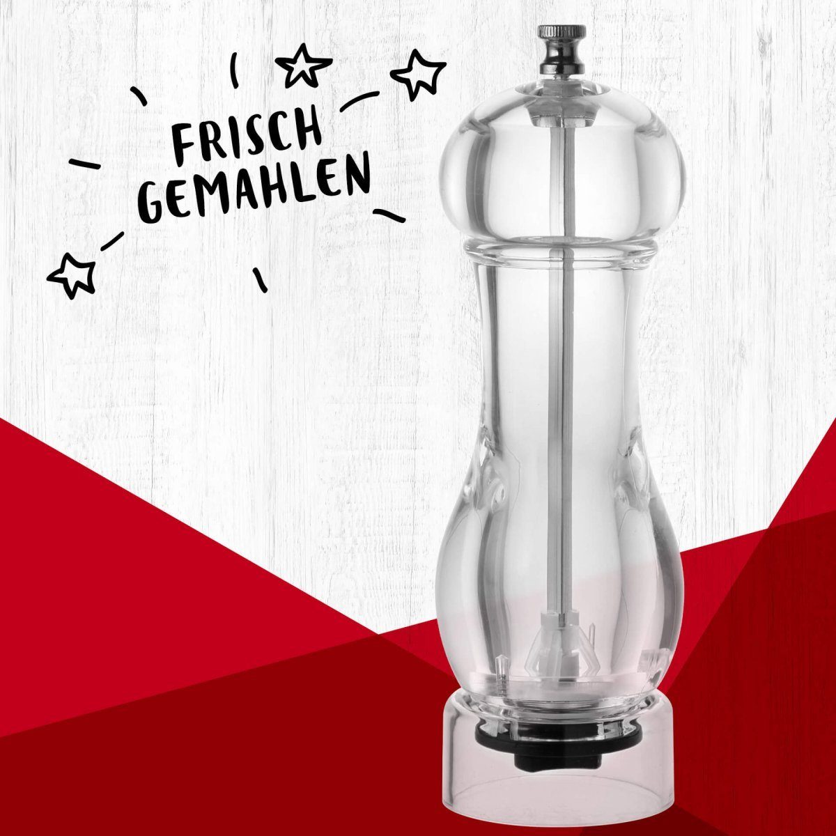 FACKELMANN Salz-/Pfeffermühle Acrylmühle