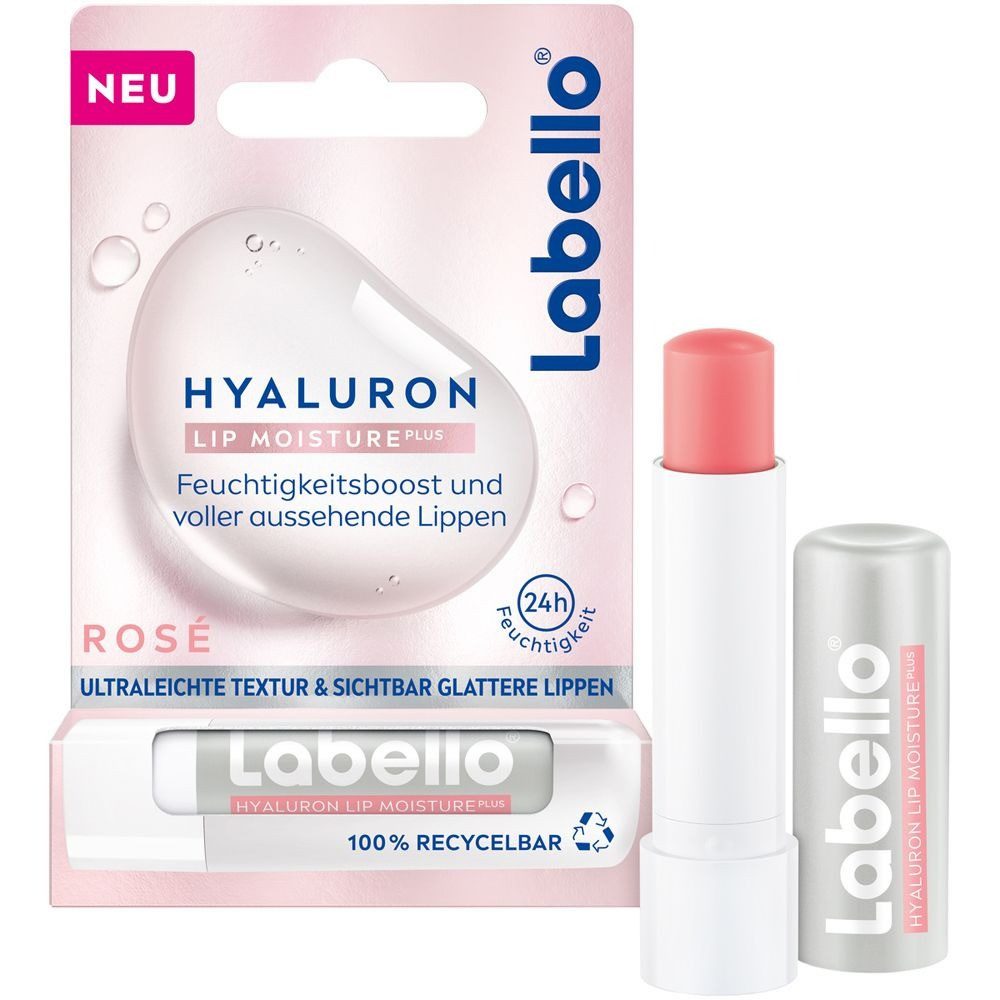 Labello HYALURON LIP MOISTURE PLUS ROSÉ Lippenpflege 5,2 g