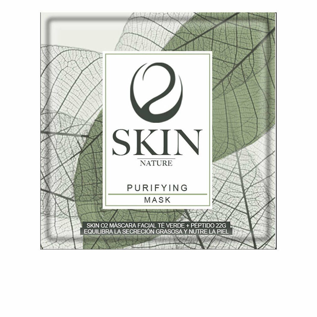 Skin O2 O2 SKIN Gesichtsmaske + peptido facial te máscara verde