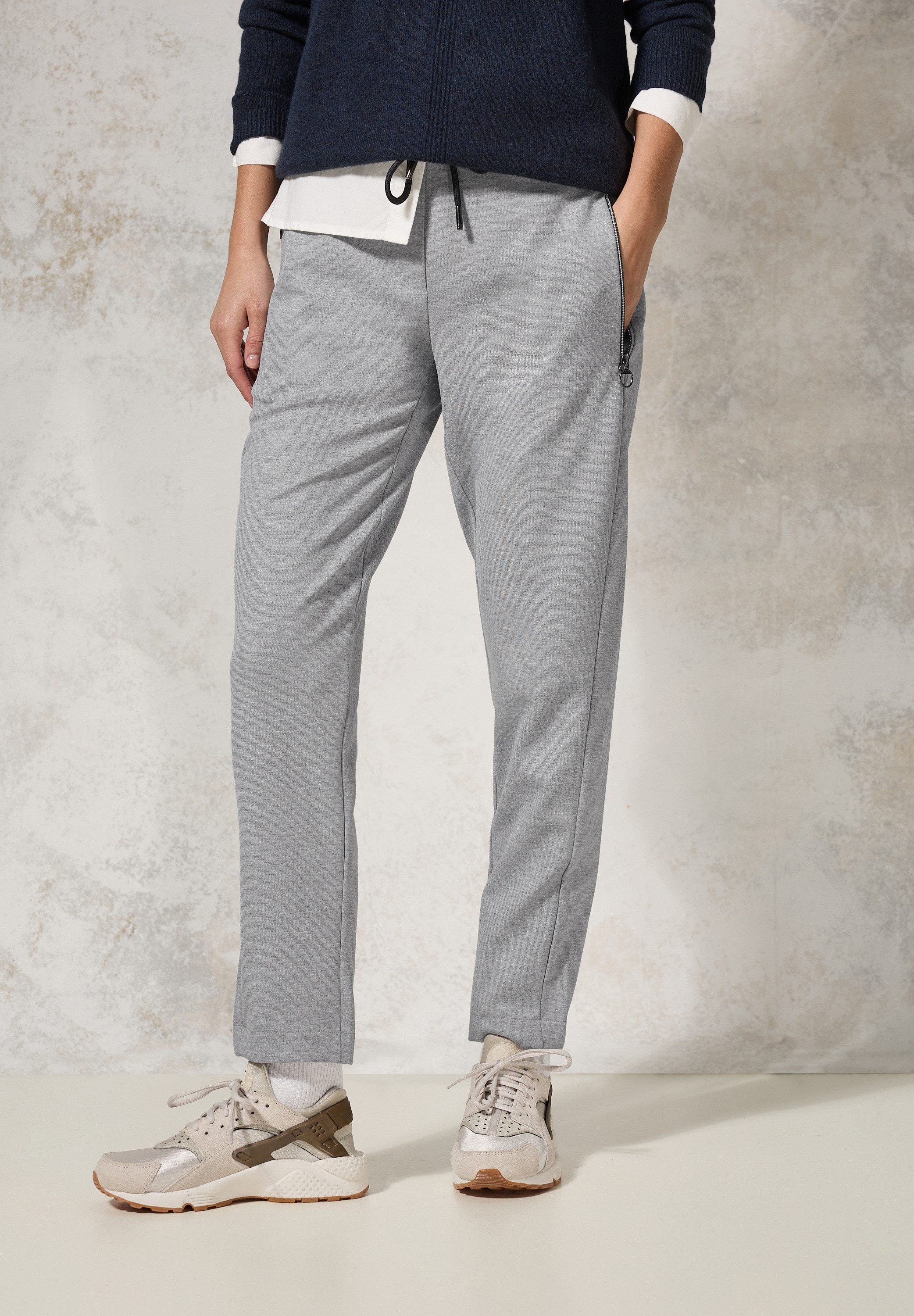 CECIL Jogger Pants Middle Waist