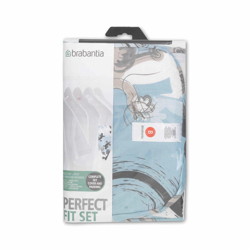 Brabantia Bügelbrettbezug Baumwollbezug 4 mm Schaumstoff günstig online kaufen