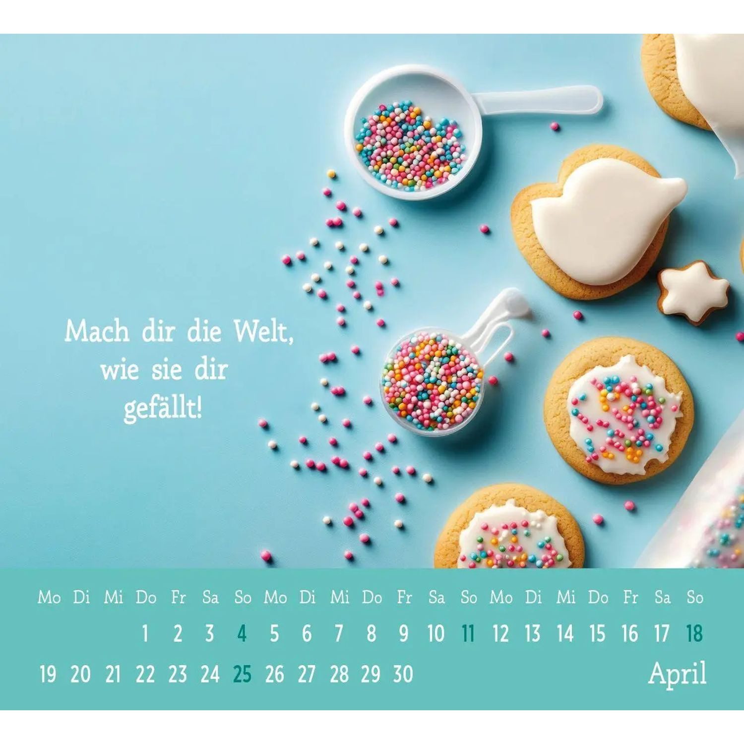 groh Verlag Monatskalender Mini-Kalender 2027: Der kleine Gute-Laune-Kalender