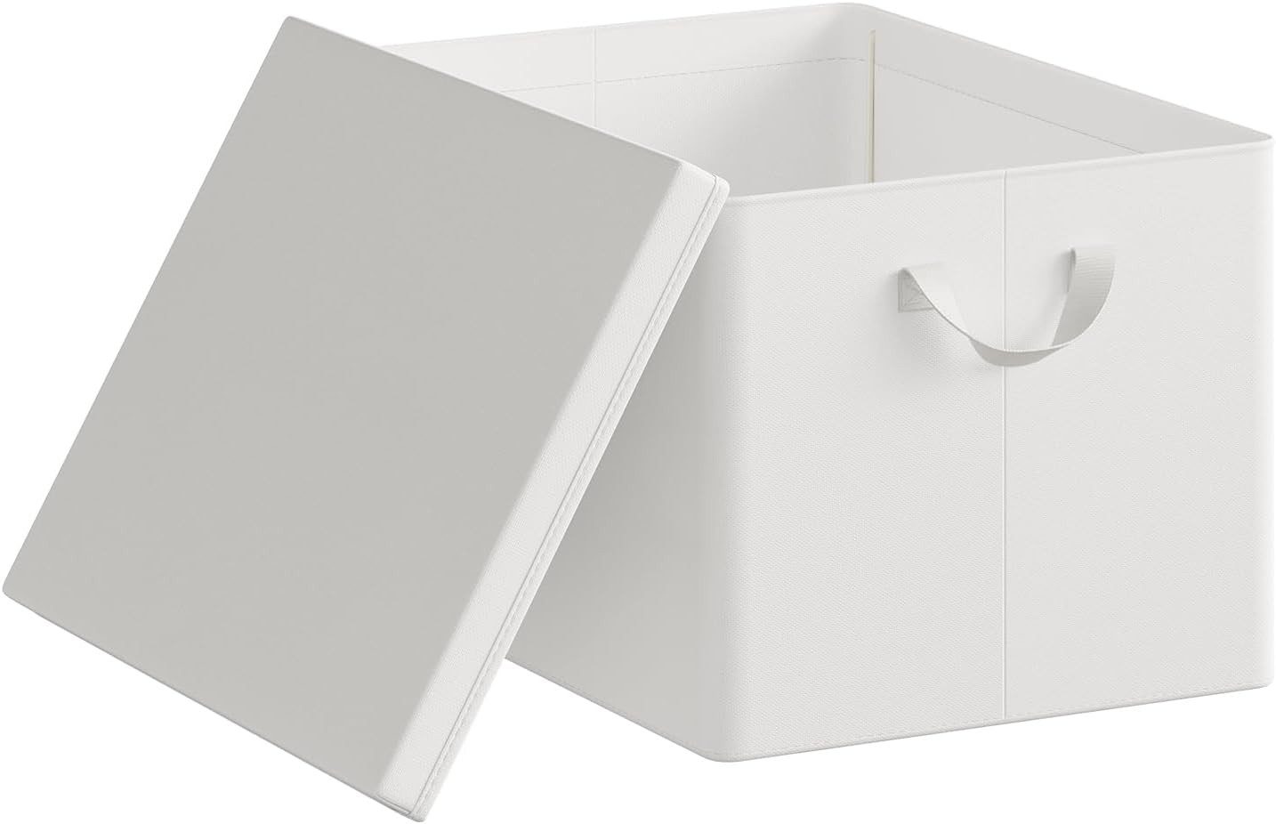 Woltu Aufbewahrungsbox (1 St., Set), mit Deckel, mit Griffen, faltbare Box für Kleidung Spielzeug
