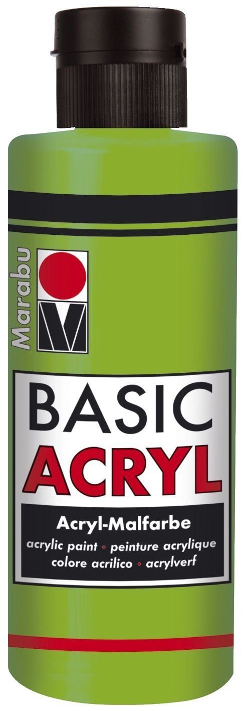 Marabu Kugelschreiber Basic Acryl - Blattgrün 282, 80 ml