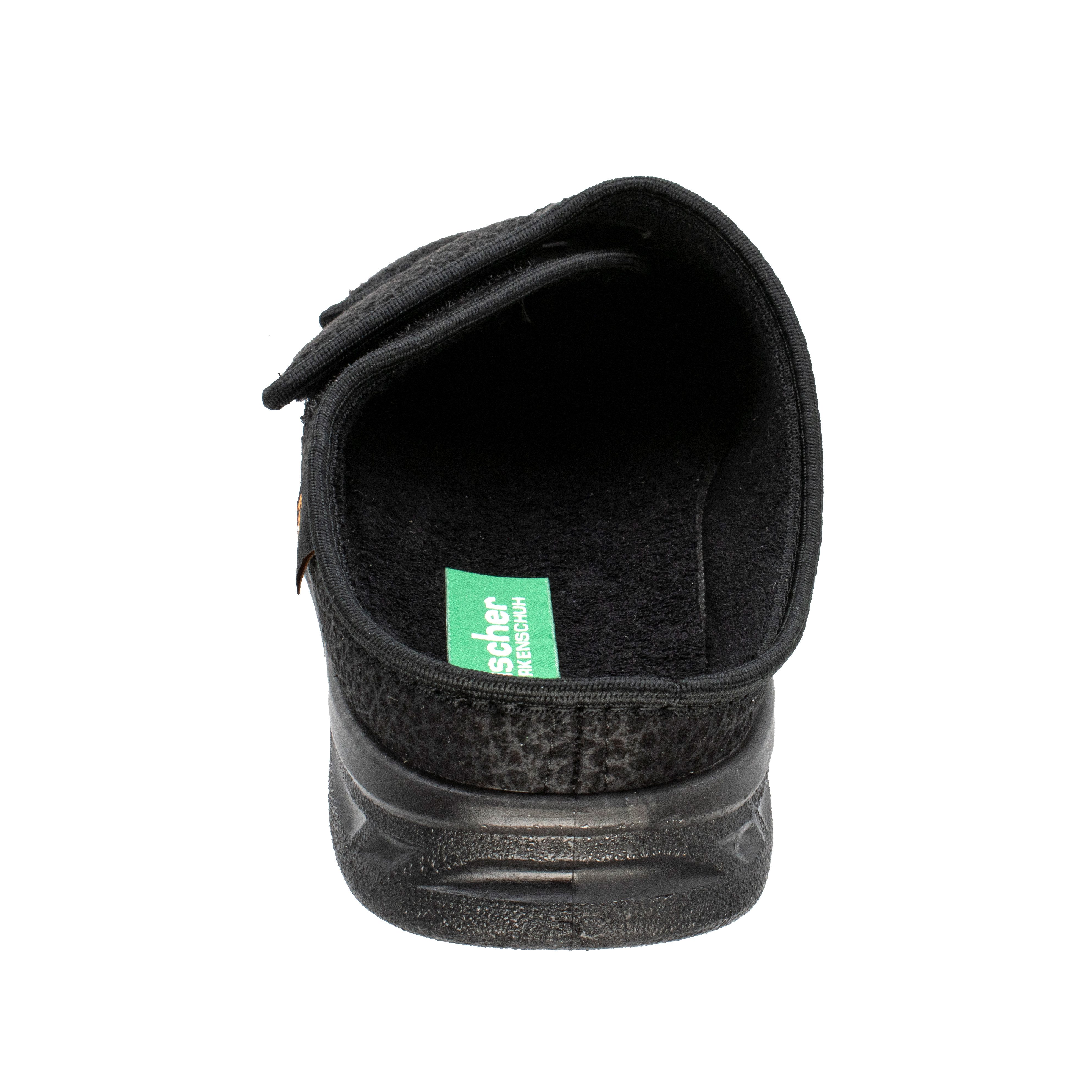 Fischer-Markenschuh Ortho Pantoffel Pantoffel, Weite K, Einlegesohle herausnehmbar, Klettverschlüsse