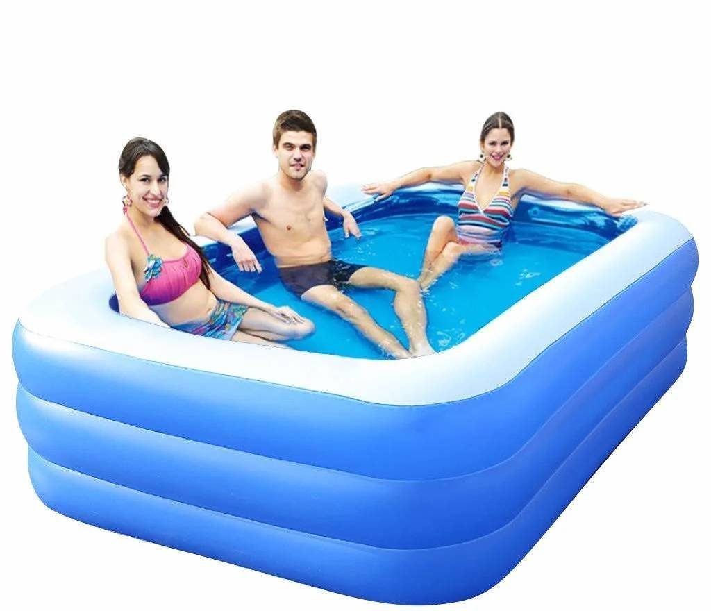cofi1453 Quick-Up Pool aufblasbarer Familienpool Schwimmbecken günstig online kaufen