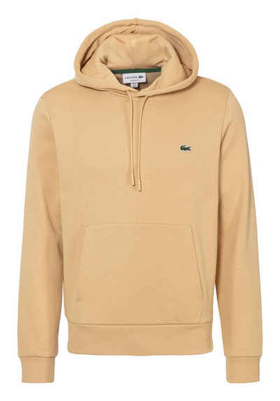 Lacoste Kapuzensweatshirt mit Lacoste Krokodil Stickerei auf der Brust