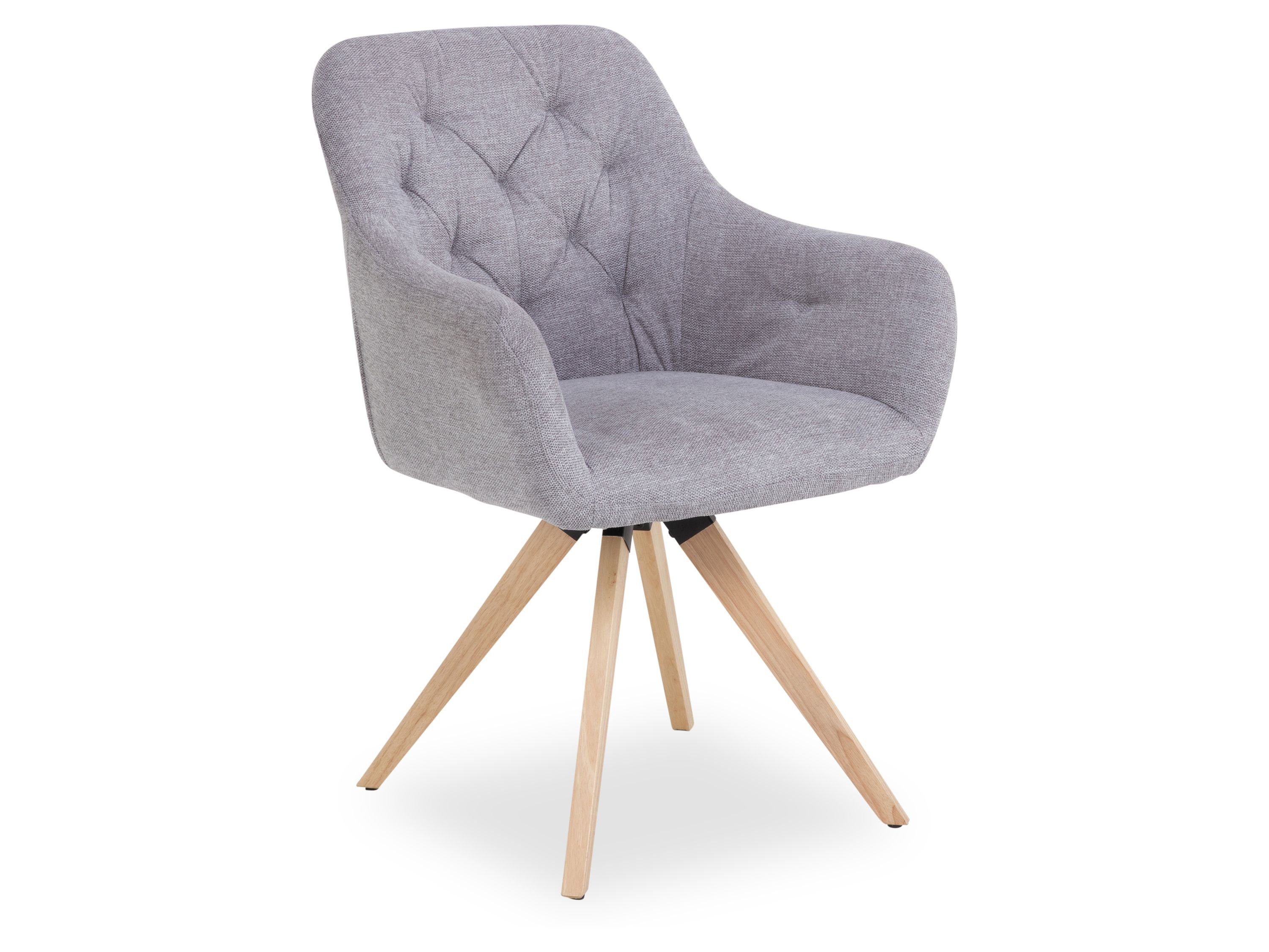 SANSIBAR Living Esszimmerstuhl Polsterstuhl SANSIBAR SANDE BHT 60x89x62 cm grau Esszimmerstuhl