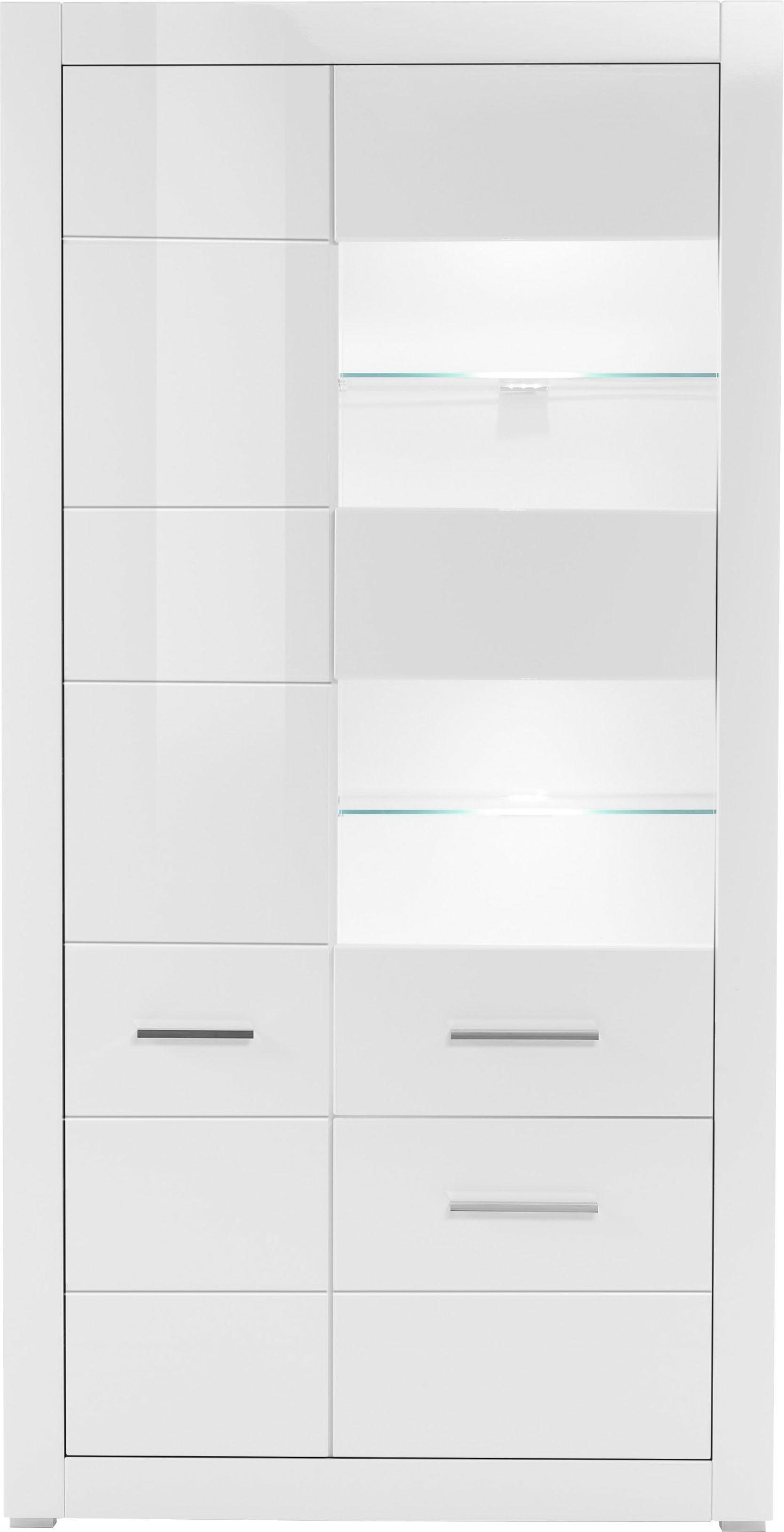 Home affaire Vitrine BIANCO Höhe 198 cm