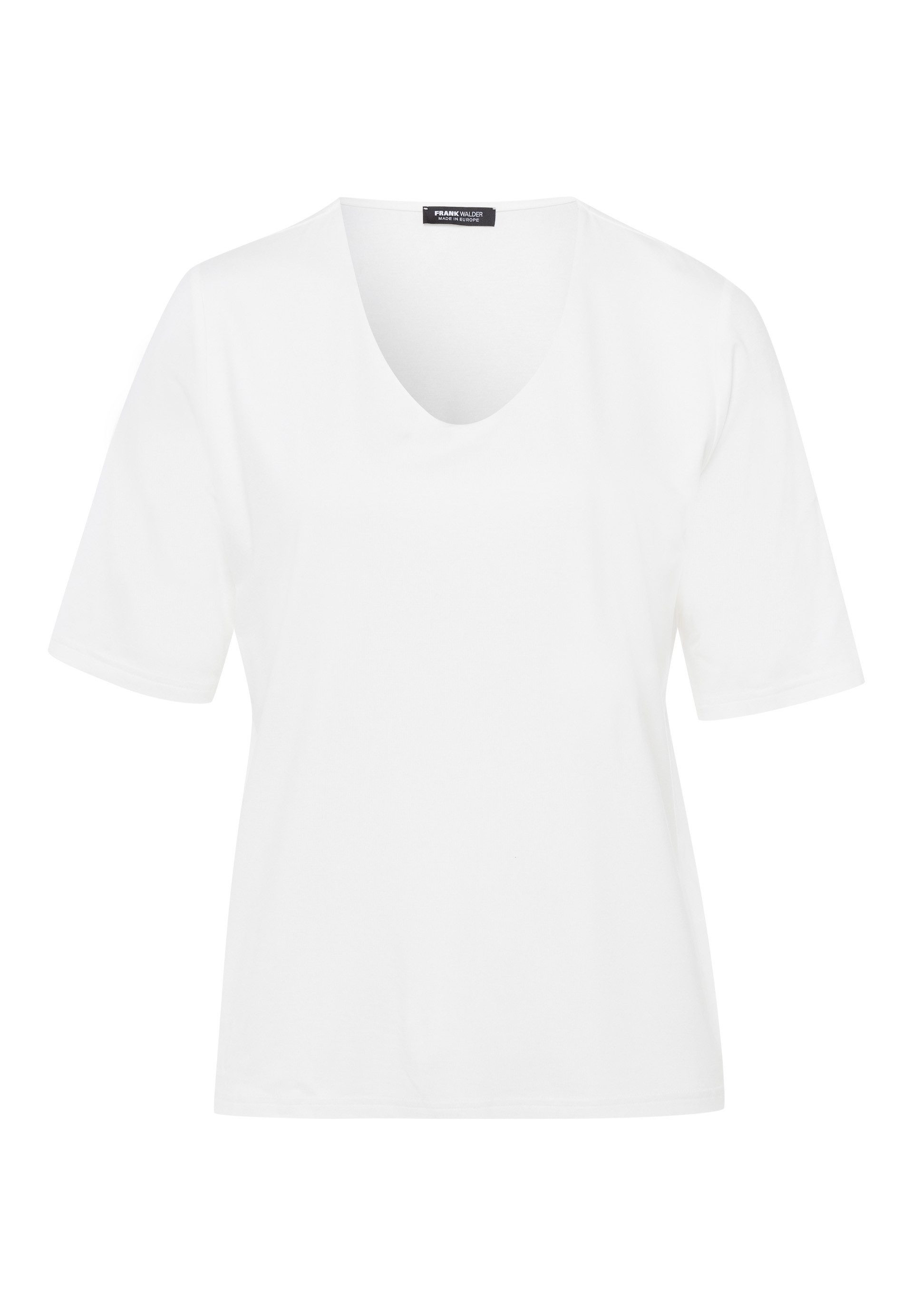 FRANK WALDER Kurzarmshirt aus weichem Jersey günstig online kaufen