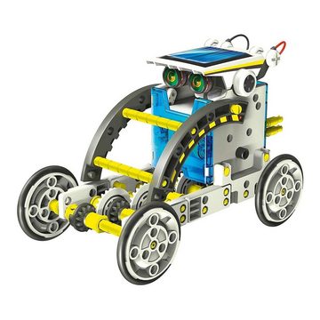 Selva Technik 3D-Puzzle Bausatz 14 in 1 Solar-Roboter, Puzzleteile