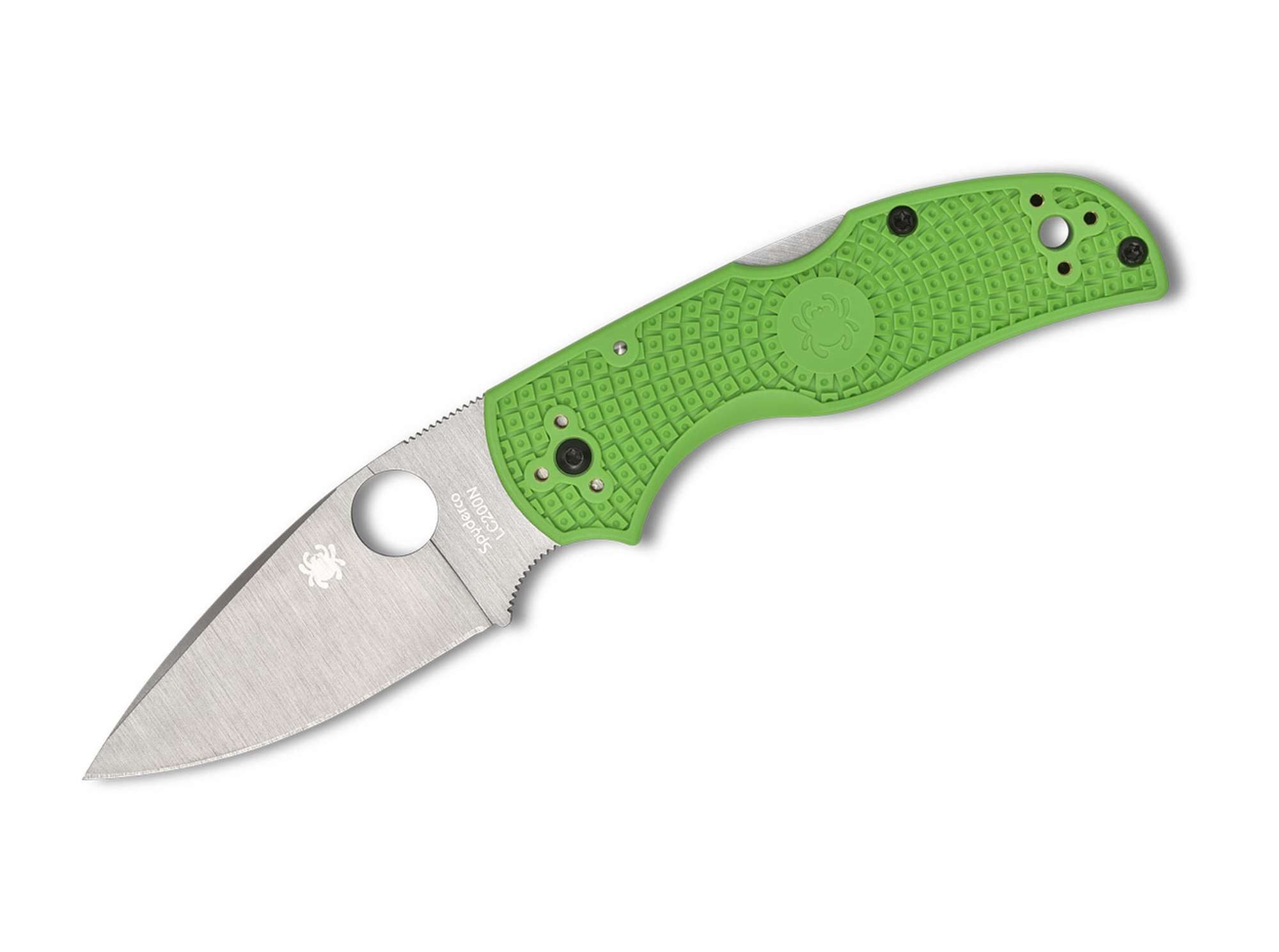 Spyderco Taschenmesser Taschenmesser Native 5 Salt Green LC200N PlainEdge