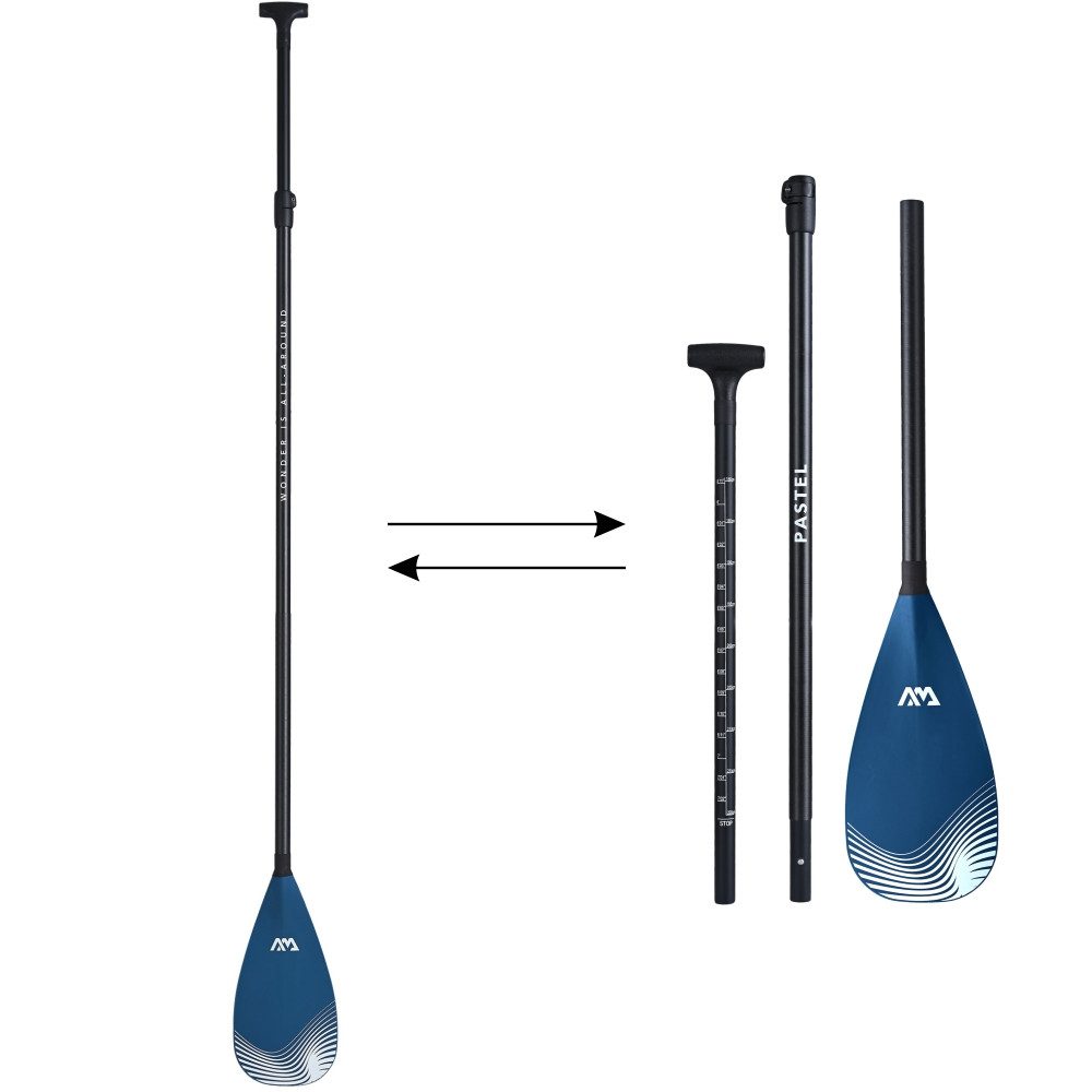 Aqua Marina Aqua Marina SUP Paddel Pastel Navy Hybrid Carbon SUP-Paddel