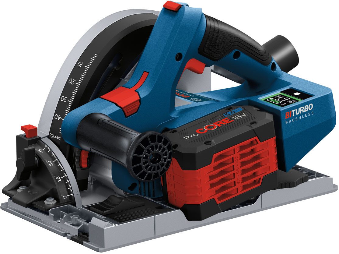 Bosch Professional Akku-Tauchsäge GKT 18V-52 GC, mit L-BOXX, ohne Akku und Ladegerät