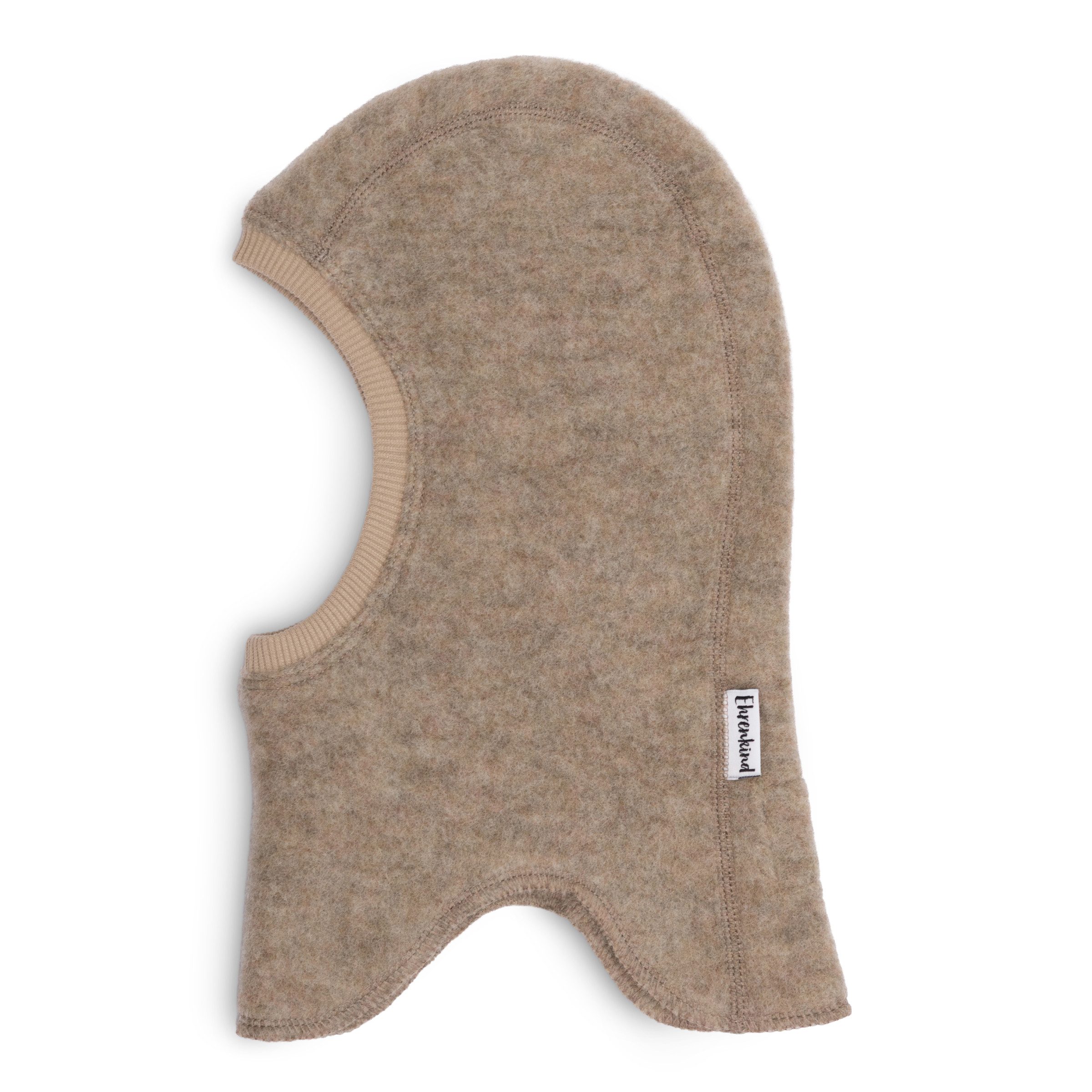 Ehrenkind Schlupfmütze Kinder aus Merino-Wollfleece (Schlupfmütze mit Hals- und Ohrenschutz) Wärmender Rundumschutz