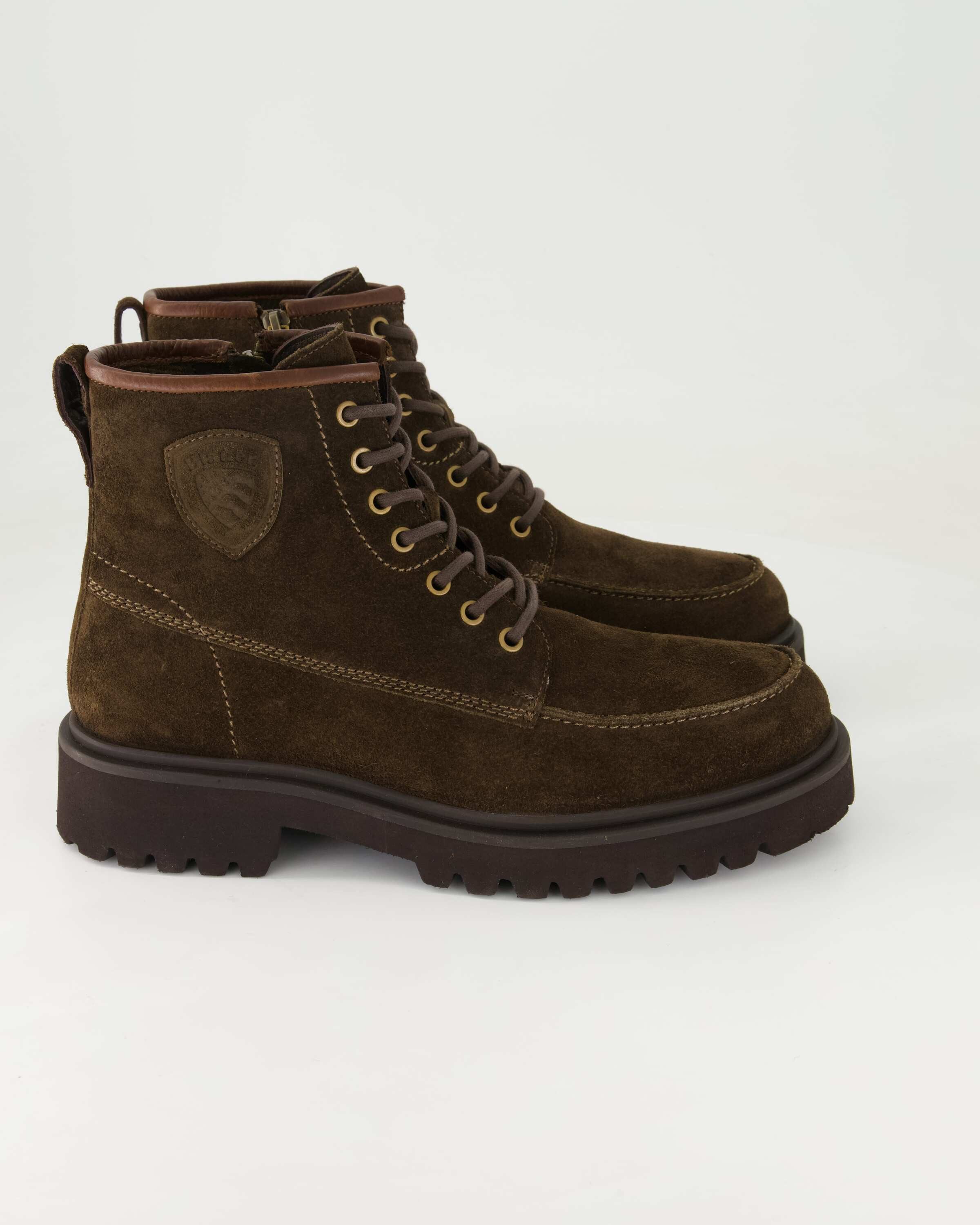 Blauer Buxton05 Stiefelette Obermaterial: Leder