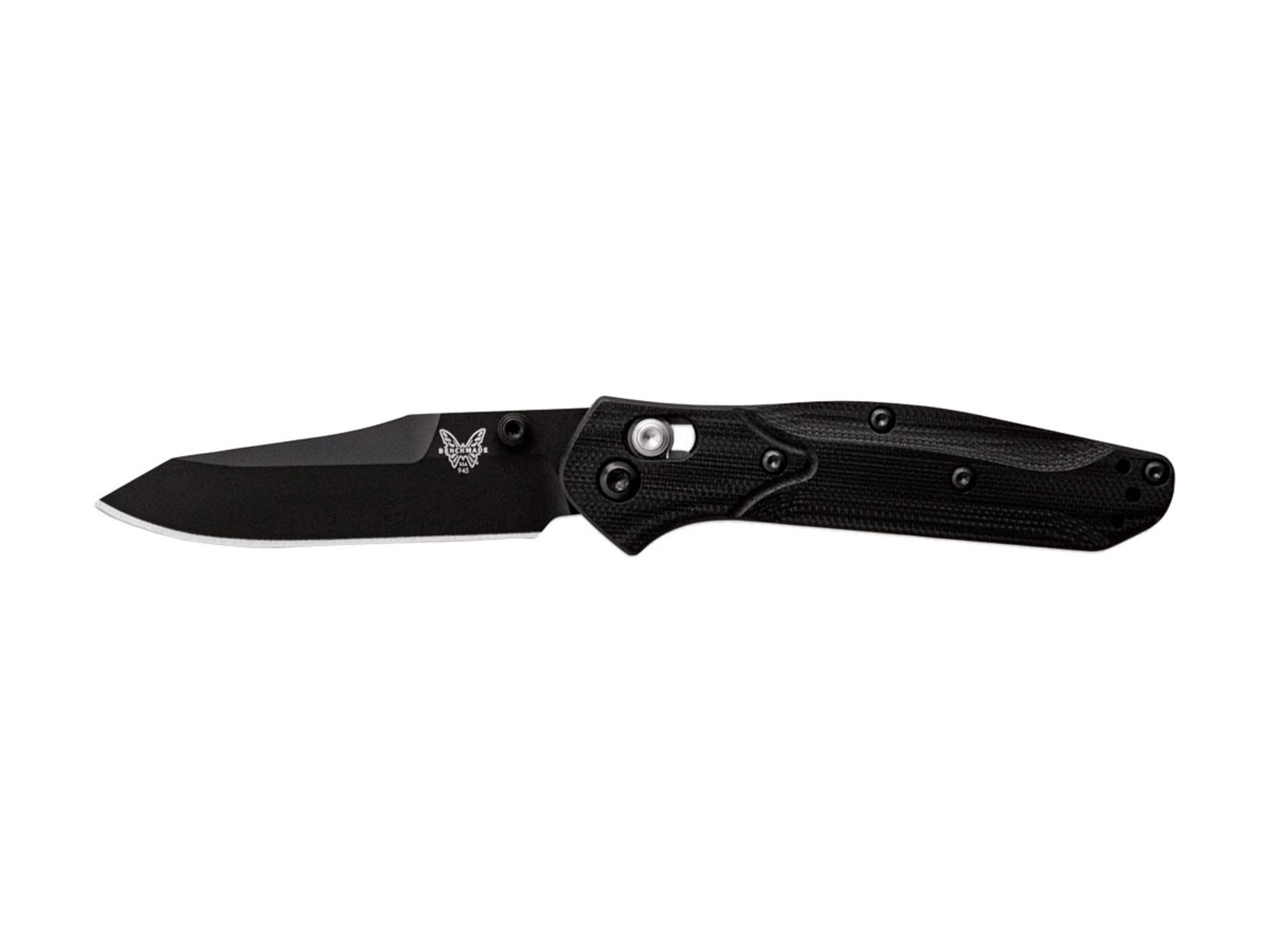 Benchmade Кишенькові ножі Benchmade Mini Osborne 945BK-1 Reverse Tanto schwarz