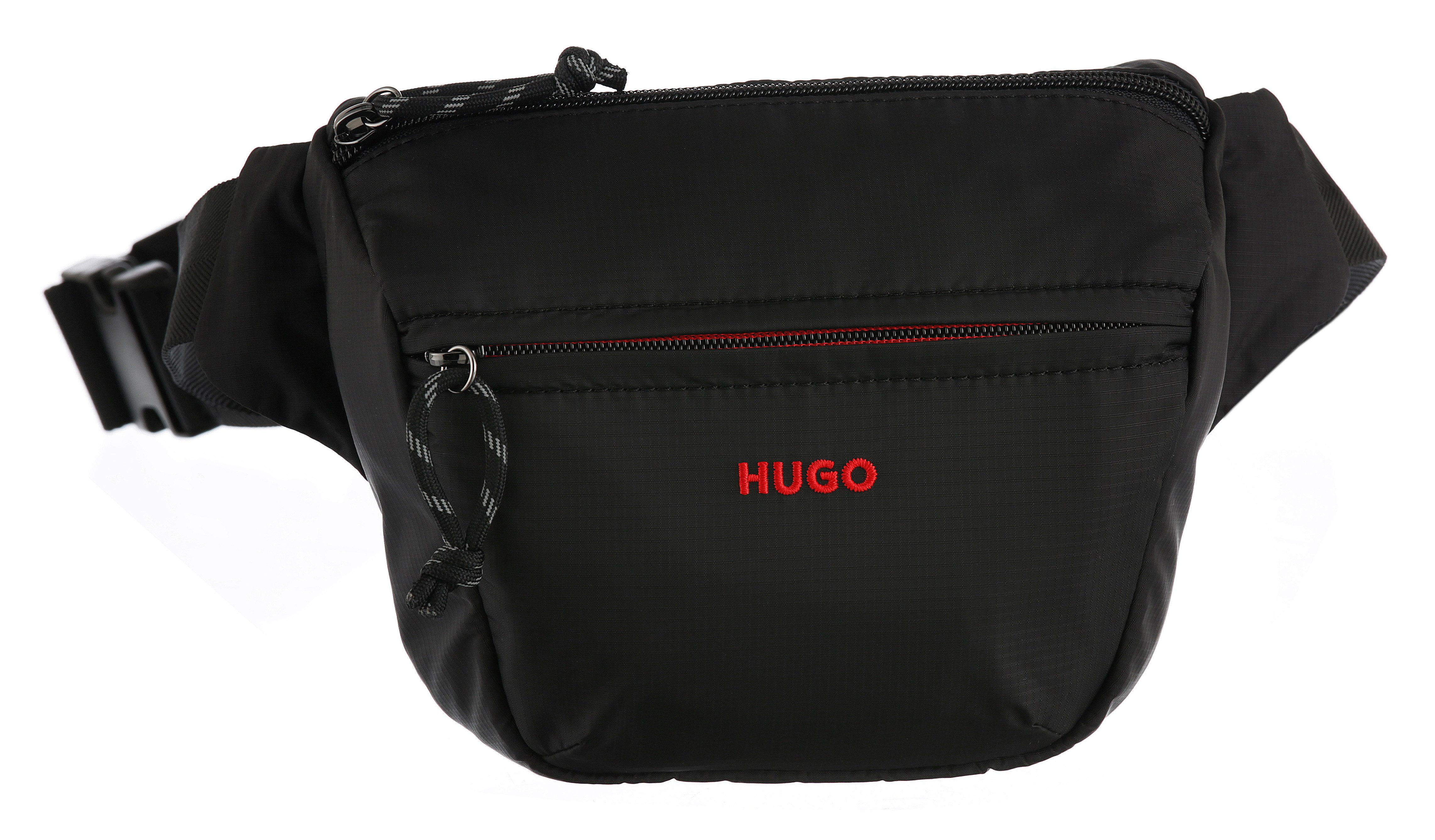 HUGO Bauchtasche, Gürteltasche, Crossbodybag mit Label