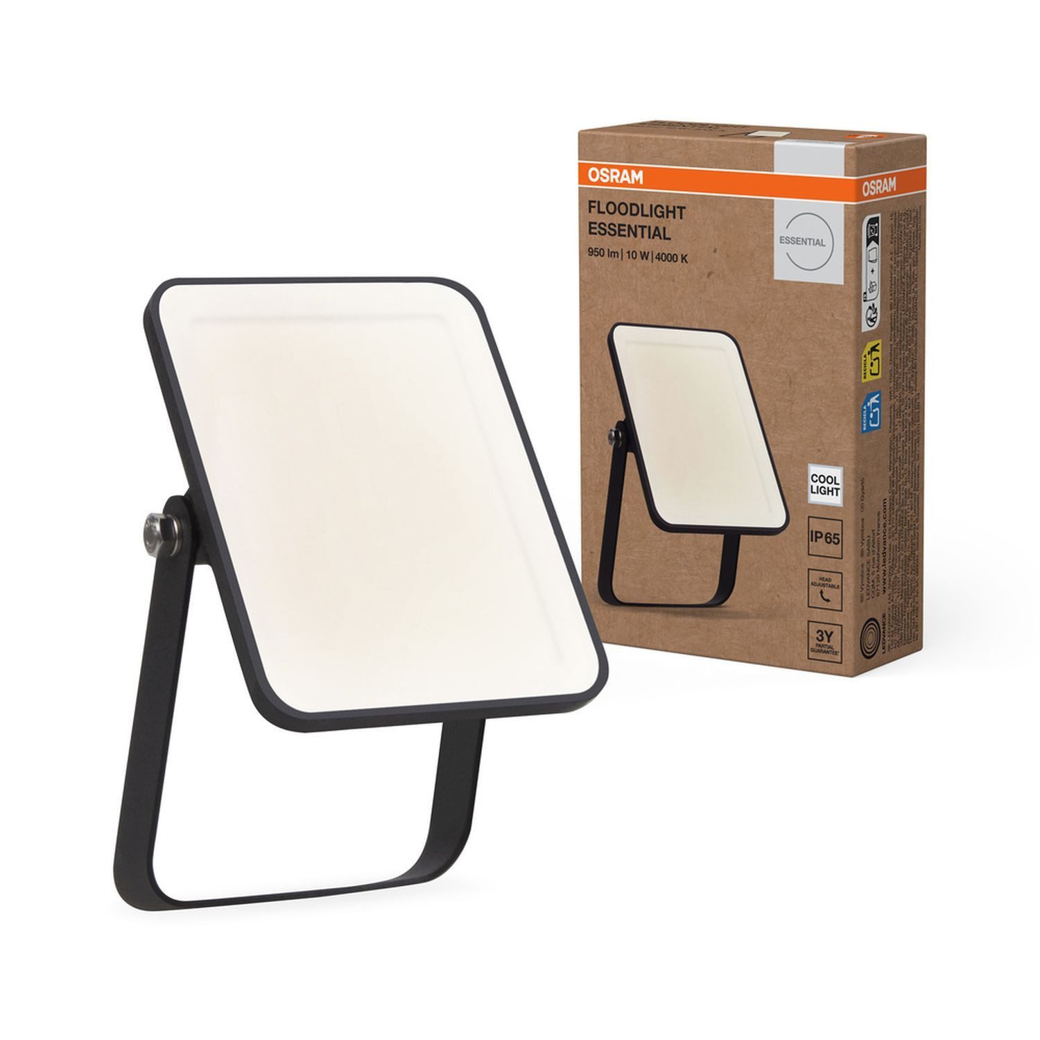 Licht-Erlebnisse Außen-Stehlampe ZORENIS, LED fest integriert, Neutralweiß, LED 13.2 cm 4000 K Modern