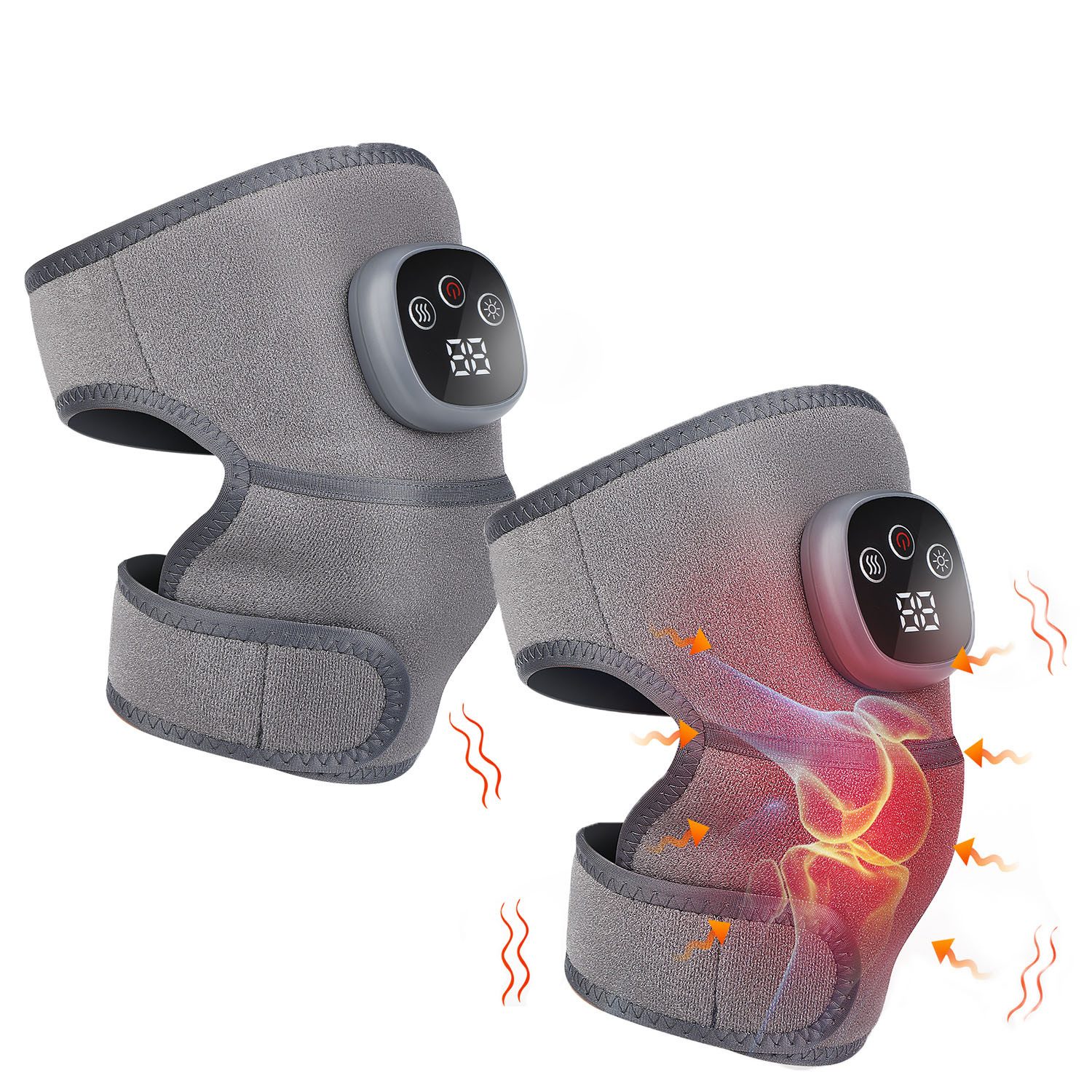 Massagegerät Kniemassagegerät, 3-in-1-Massagegerät, 3 Vibrationen