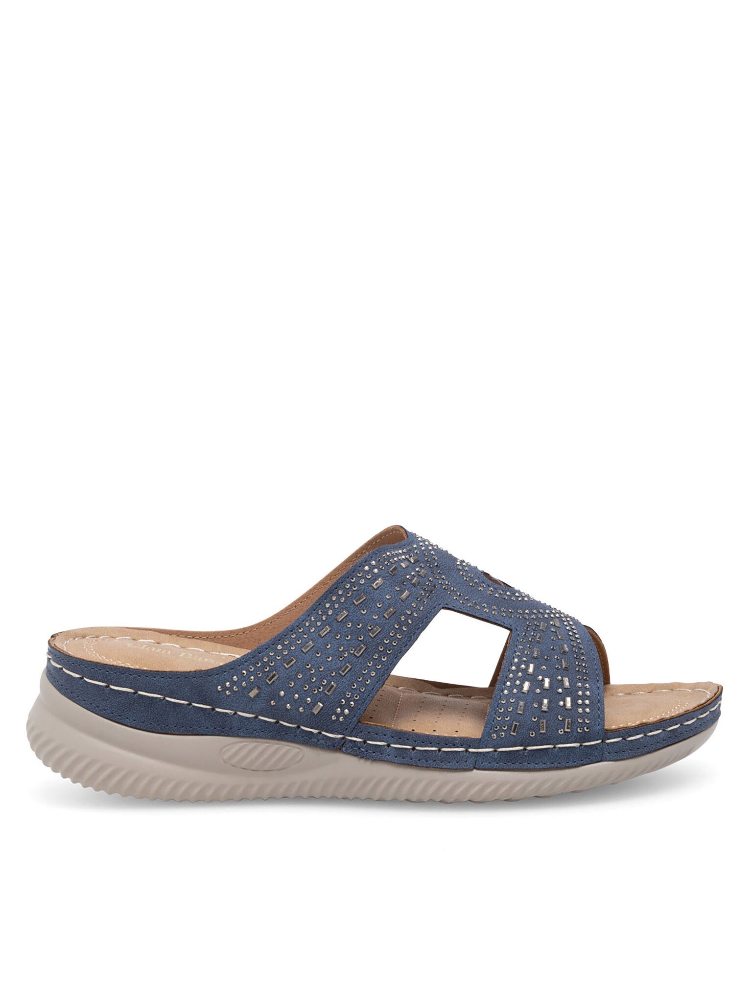 Clara Barson Pantoletten WYL05010-30 Blau Pantolette günstig online kaufen