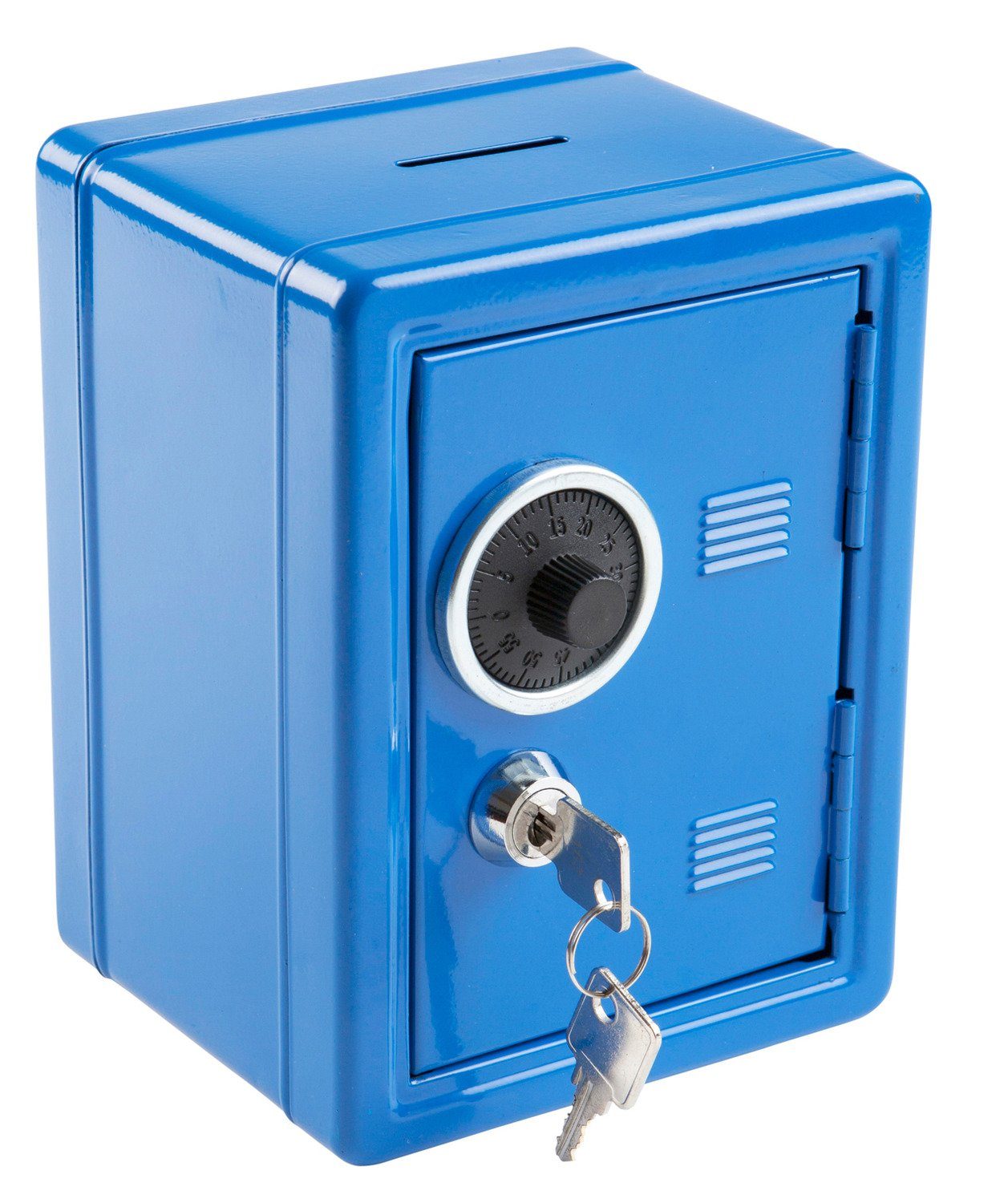 Idena Spardose Idena 50036 - Spartresor, 120 x 105 x 160 mm, blau, 1 Stück