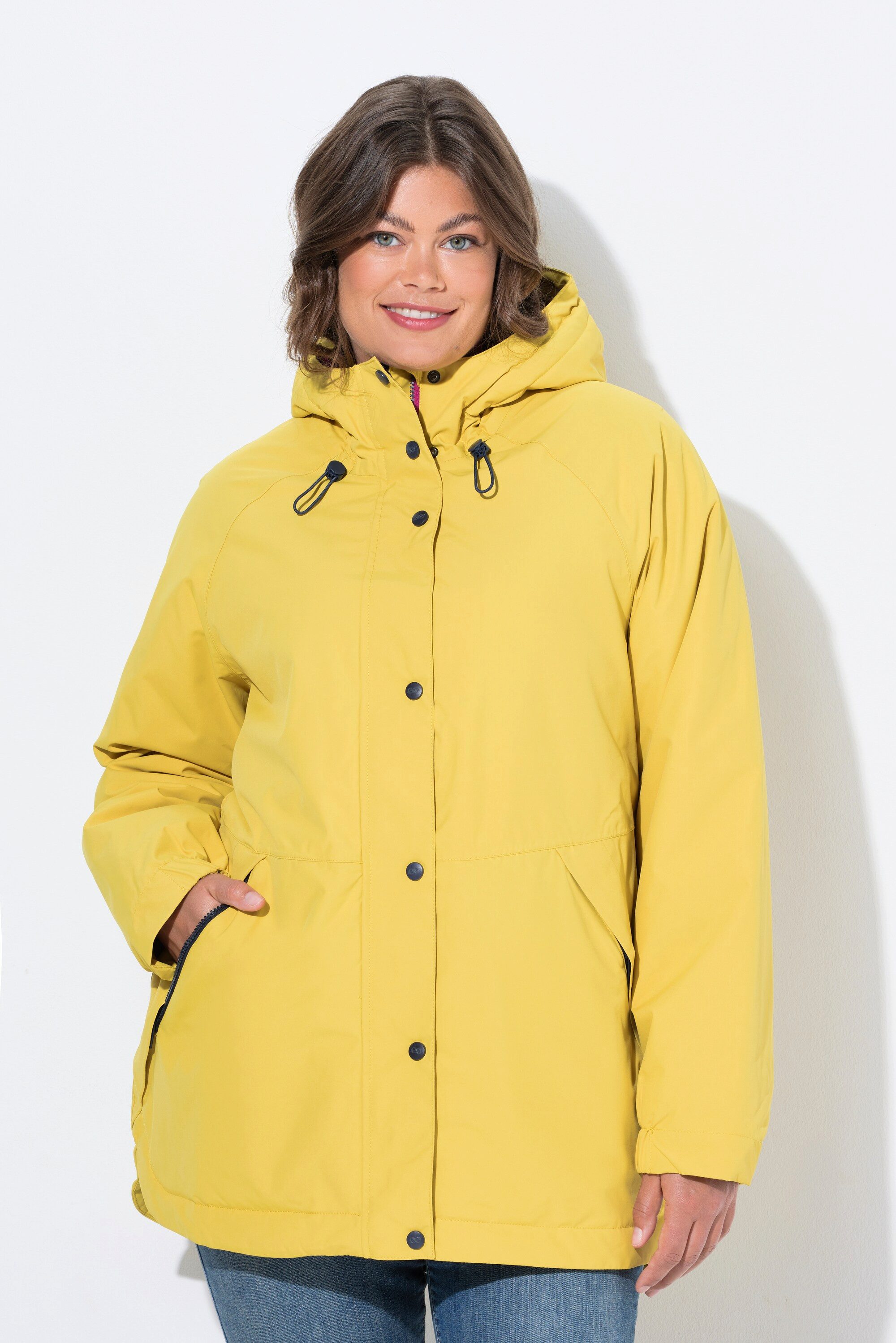 Funktionsjacke Funktionsjacke Kapuze 2-Wege-Zipper
