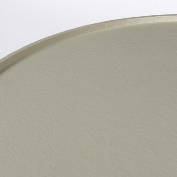 Zuiver Couchtisch ZUIVER Couchtisch Floss (Packung, 1 Stück ZUIVER Couchtisch), aus Aluminium, Ø 60 Zentimeter, H 33 Zentimeter