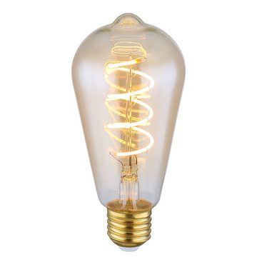 Globo LED-Leuchtmittel, VINTAGE LED 4 W E27 Leuchtmittel Edison FILAMENT Glas Birne