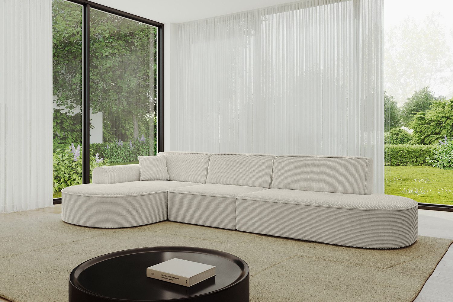 ALTDECOR Ecksofa MARI-L2, Sofa Praktische Bequeme Funktionsecke Couch L-Form Eckcouch, Corner Sofa L-Form Vielseitige Sofa Wohnlandschaft Wohnzimmer